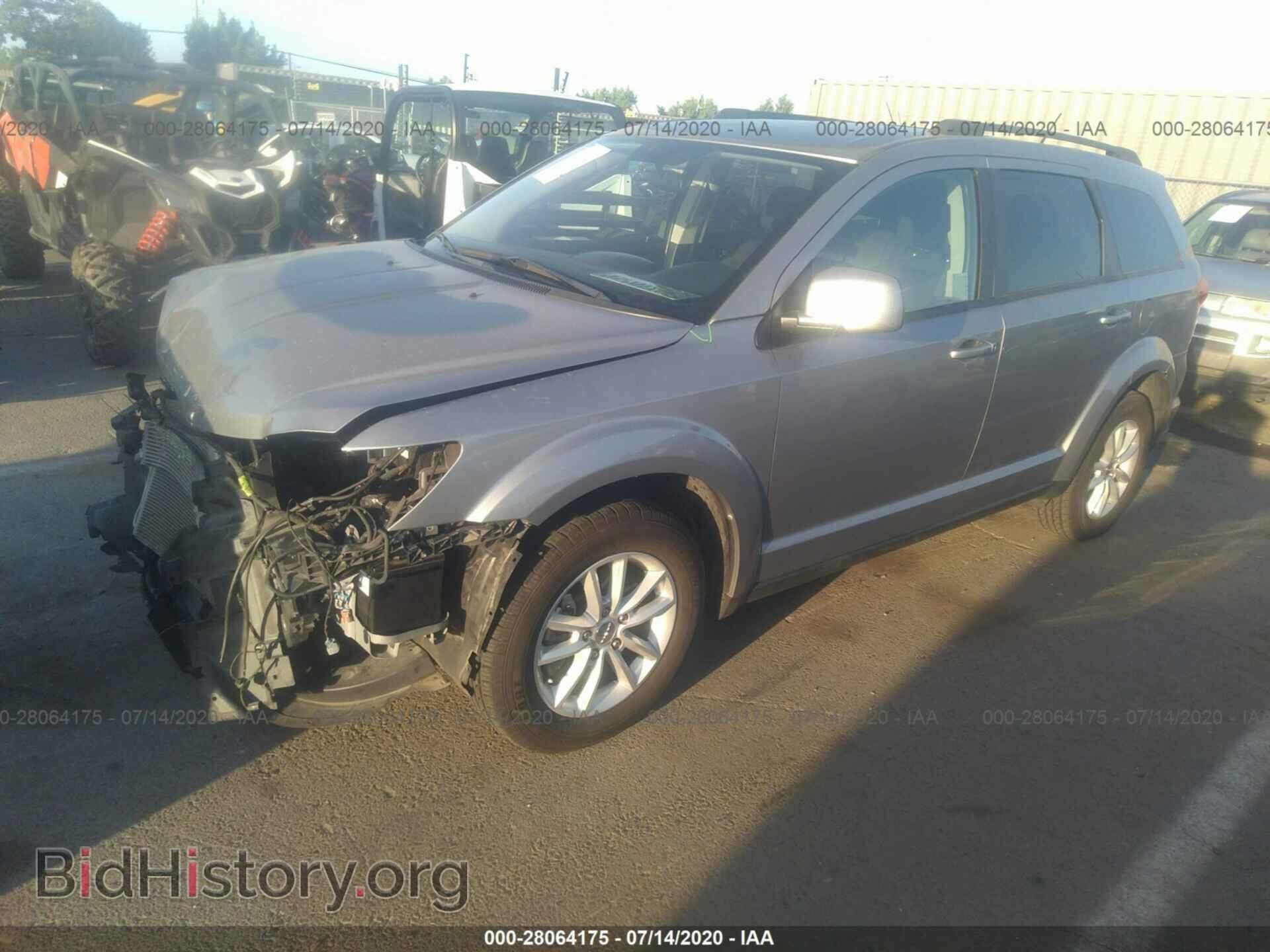 2017 DODGE JOURNEY - VIN: 3C4PDDBG7HT592483 - Фото 2