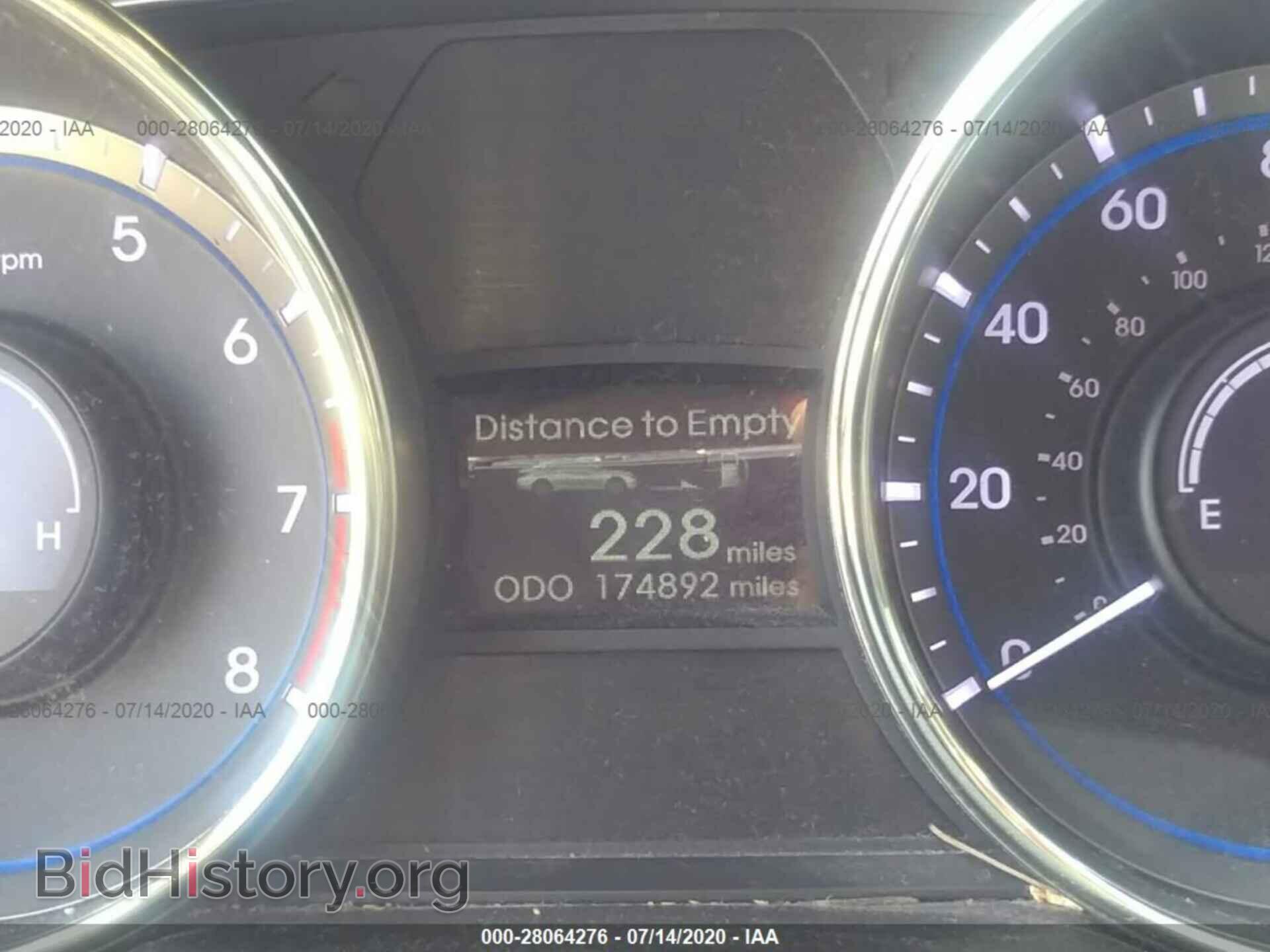 2012 HYUNDAI SONATA - VIN: 5NPEC4AB9CH420366 - Фото 7