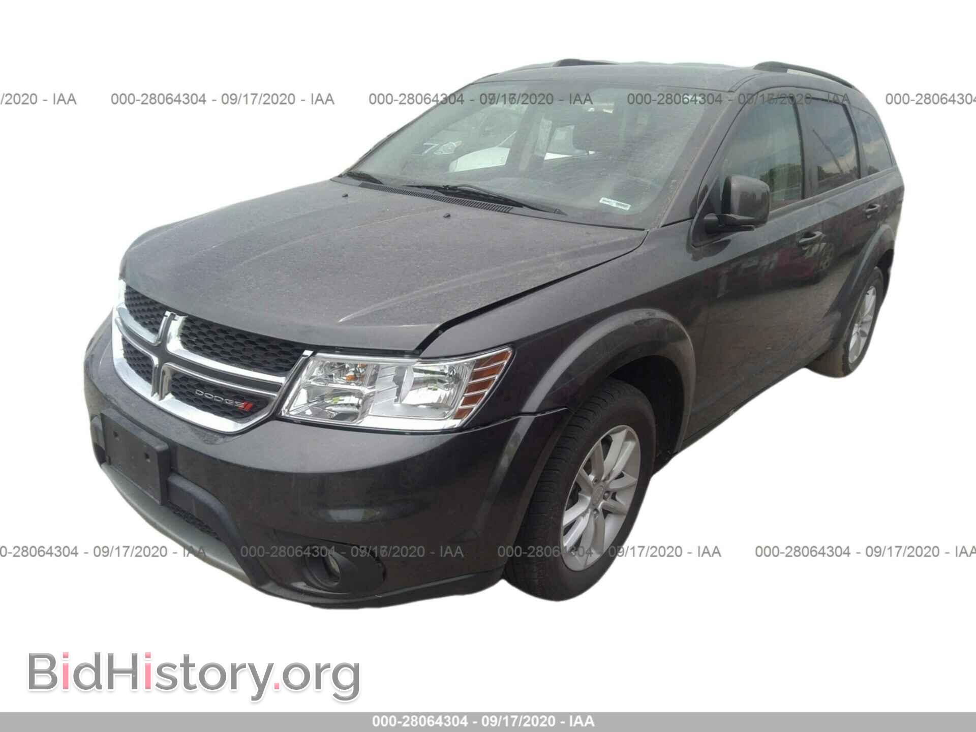 2016 DODGE JOURNEY - VIN: 3C4PDCBB5GT162884 - Фото 2