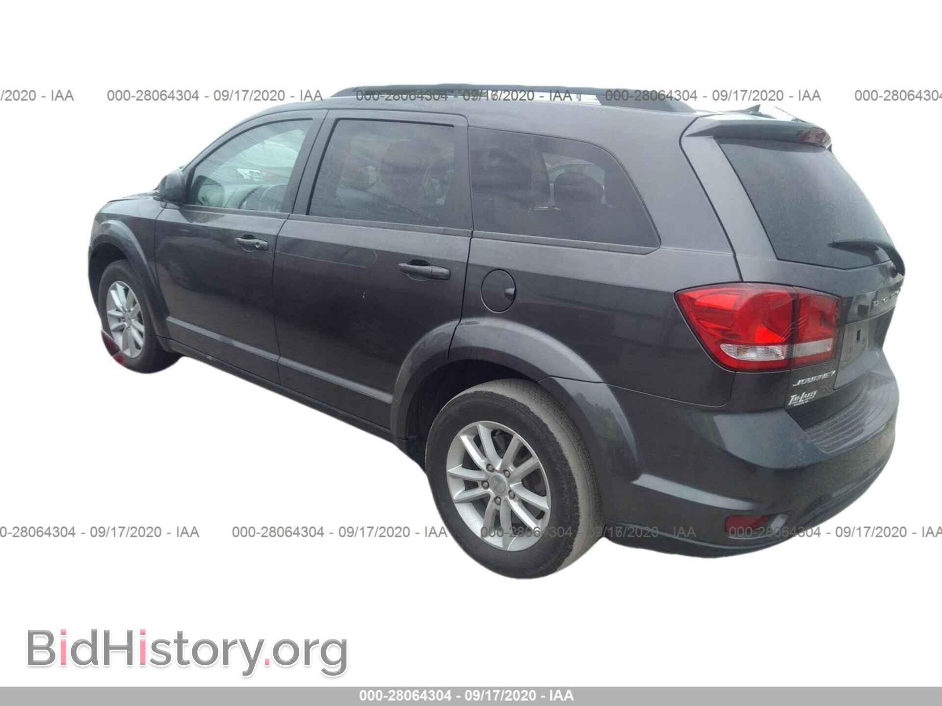 2016 DODGE JOURNEY - VIN: 3C4PDCBB5GT162884 - Фото 3