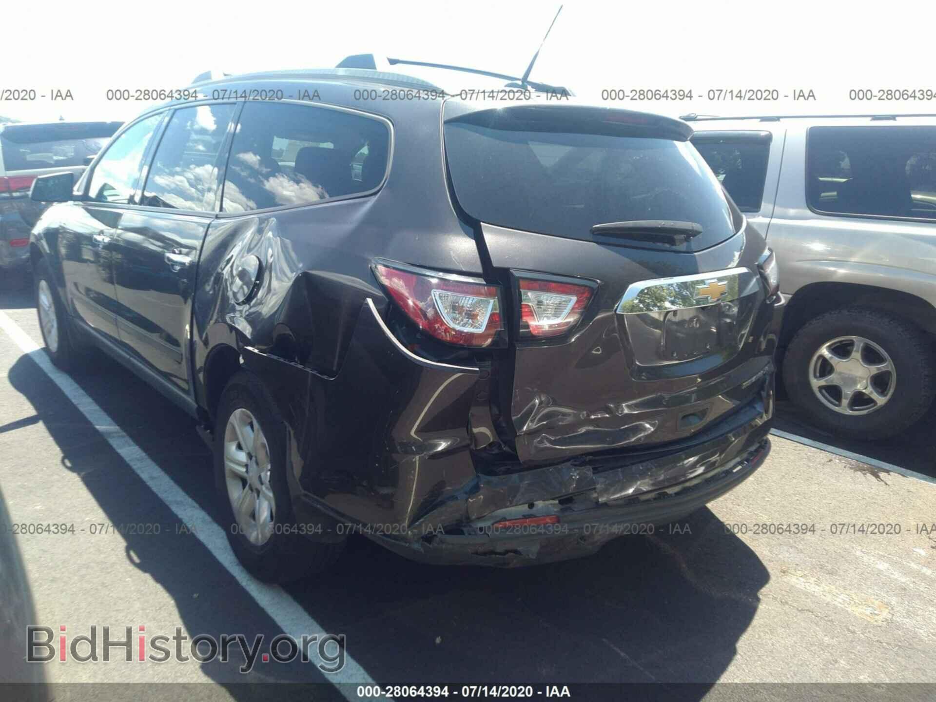 2014 CHEVROLET TRAVERSE - VIN: 1GNKRFED7EJ337657 - Фото 3