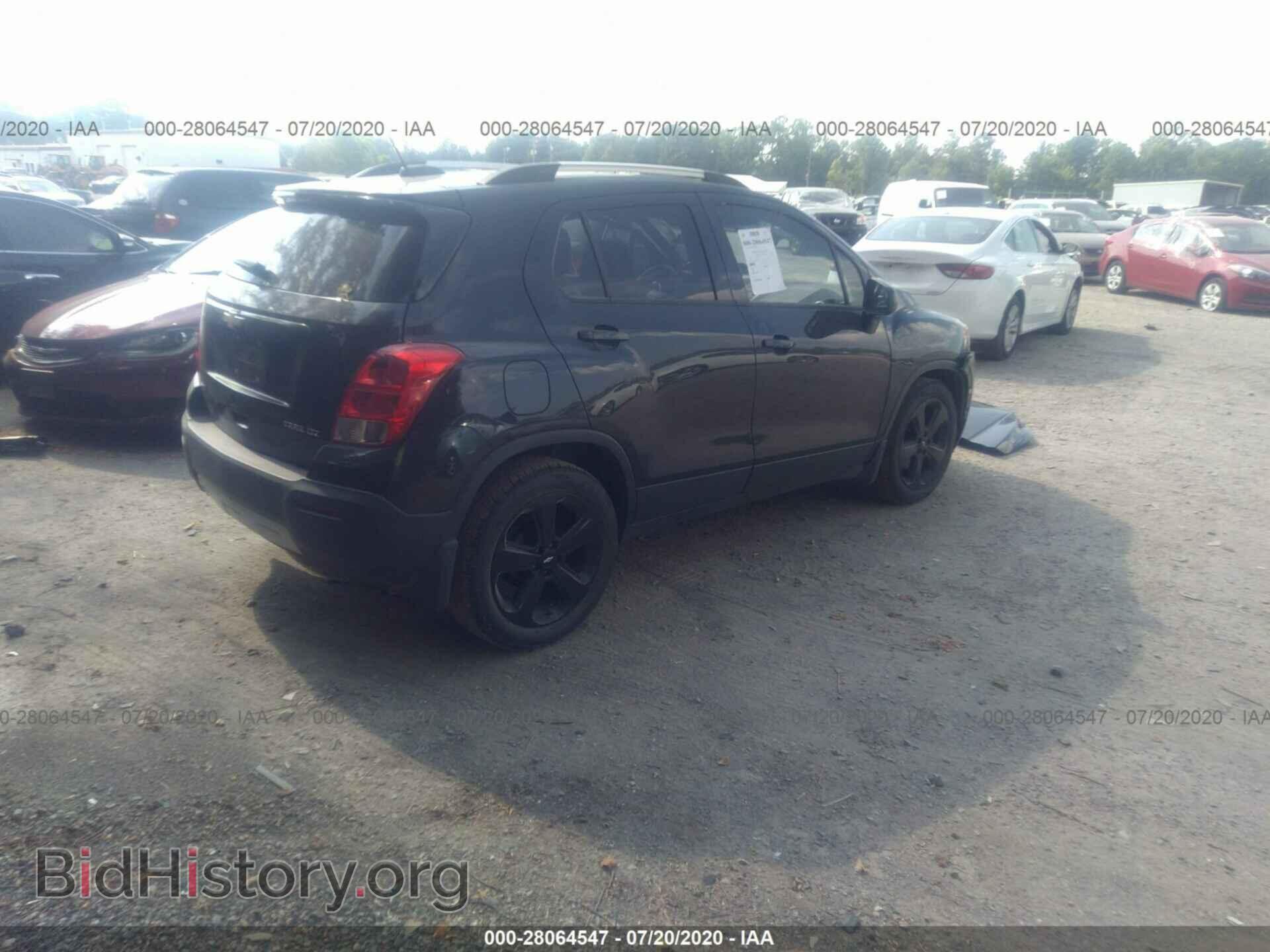 2016 CHEVROLET TRAX - VIN: KL7CJMSB8GB734445 - Фото 4