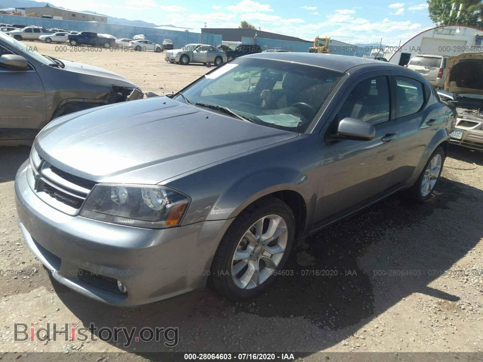 2013 DODGE AVENGER - VIN: 1C3CDZBG4DN634201 - Фото 2