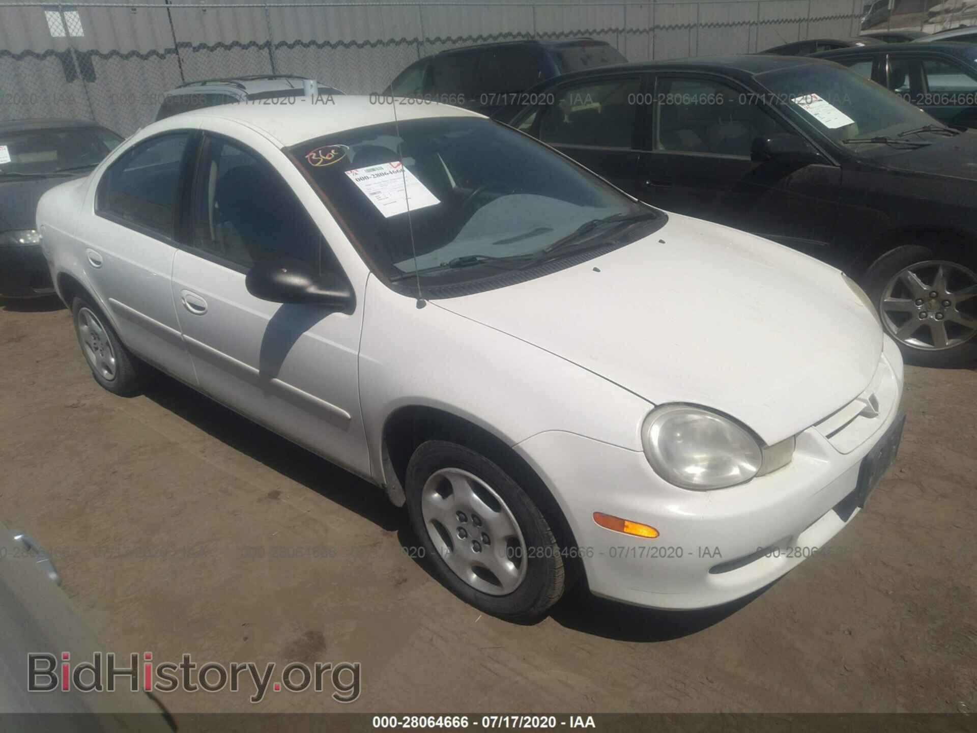 Photo 1B3ES26C32D632341 - DODGE NEON 2002