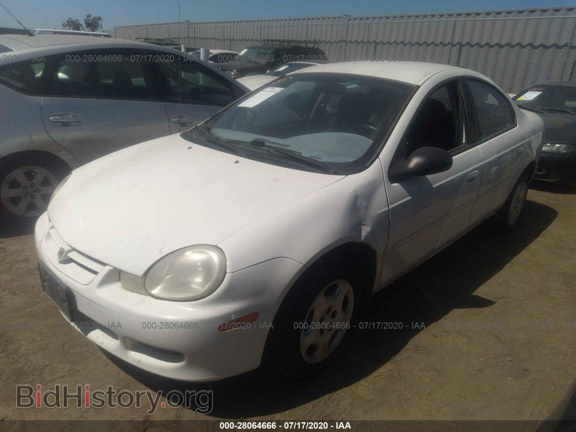 2002 DODGE NEON - VIN: 1B3ES26C32D632341 - Фото 2