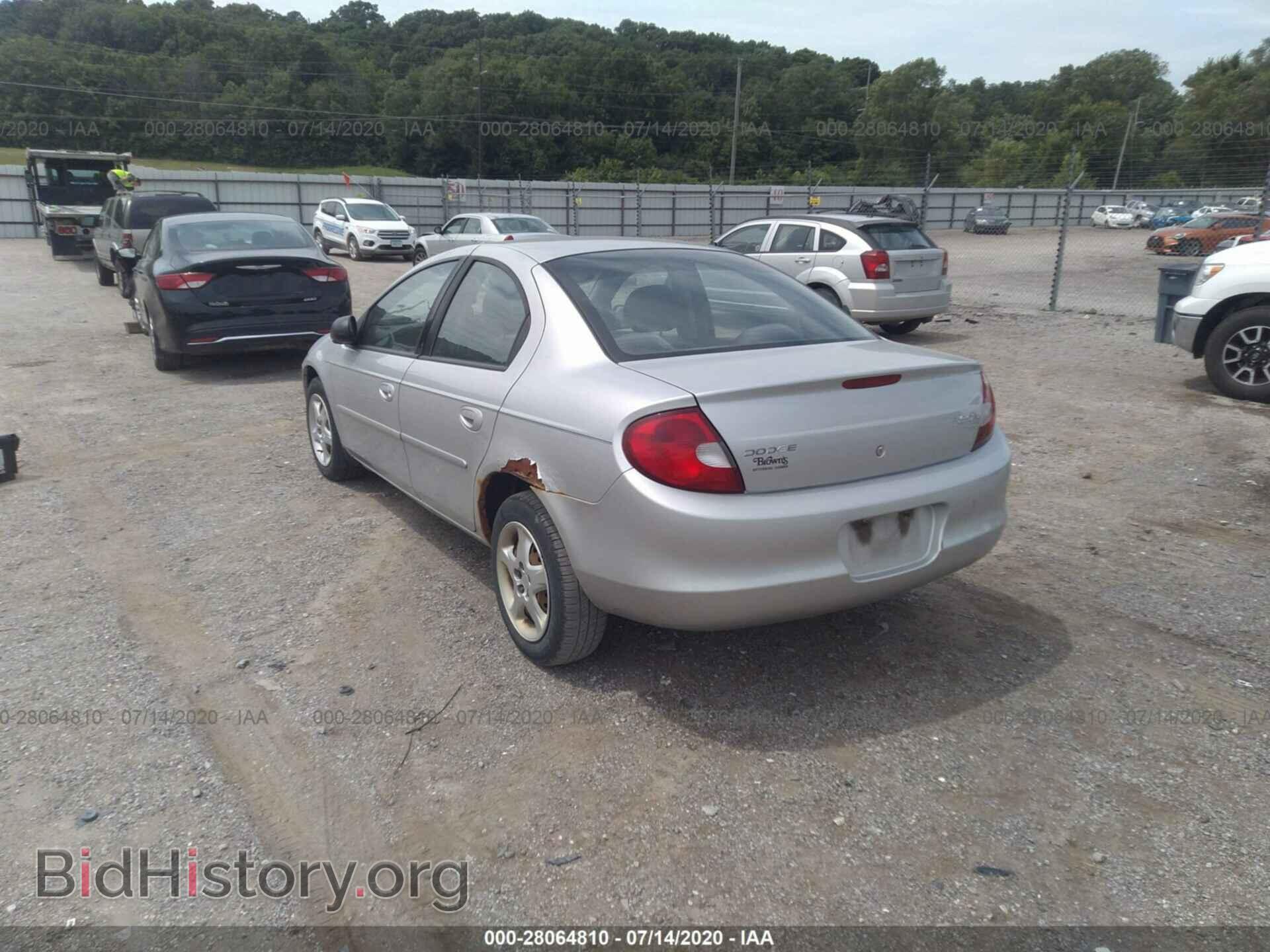 2002 DODGE NEON - VIN: 1B3AS46C42D555232 - Фото 3