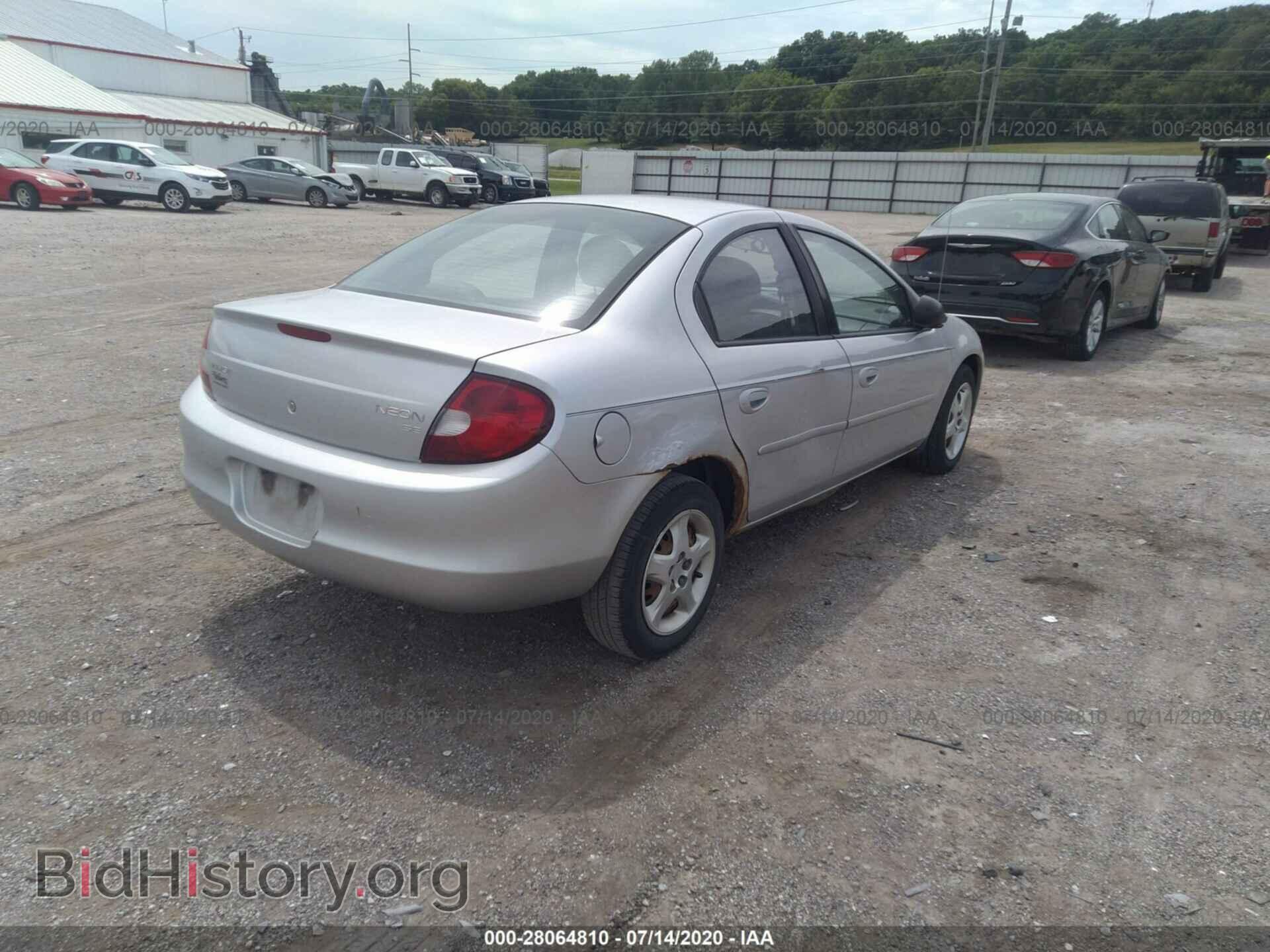 2002 DODGE NEON - VIN: 1B3AS46C42D555232 - Фото 4