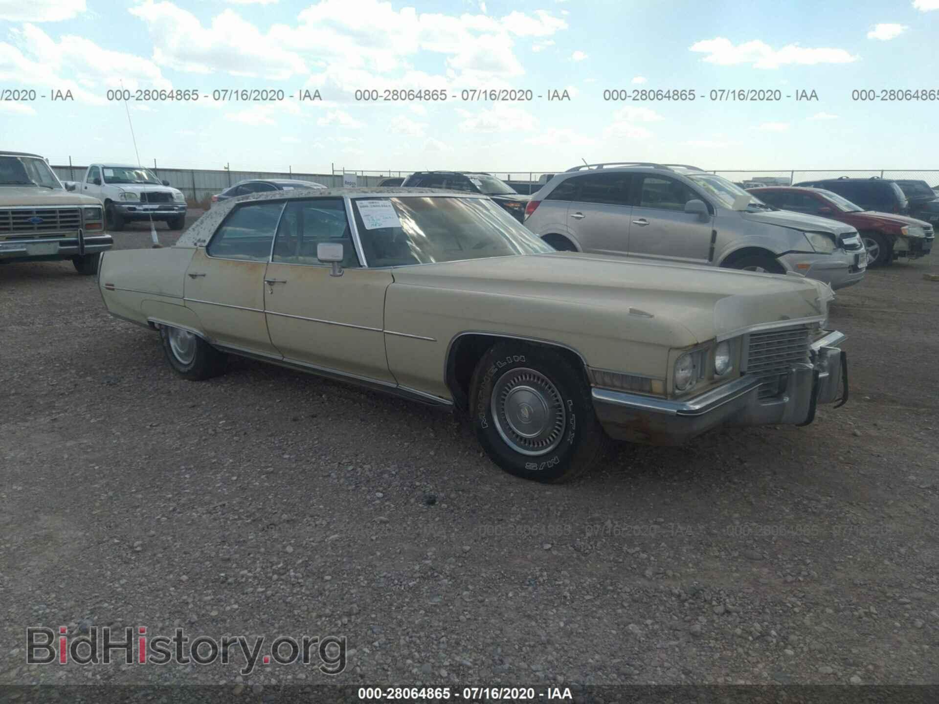 Фотография 6D49R2Q137007 - CADILLAC DEVILLE 1972