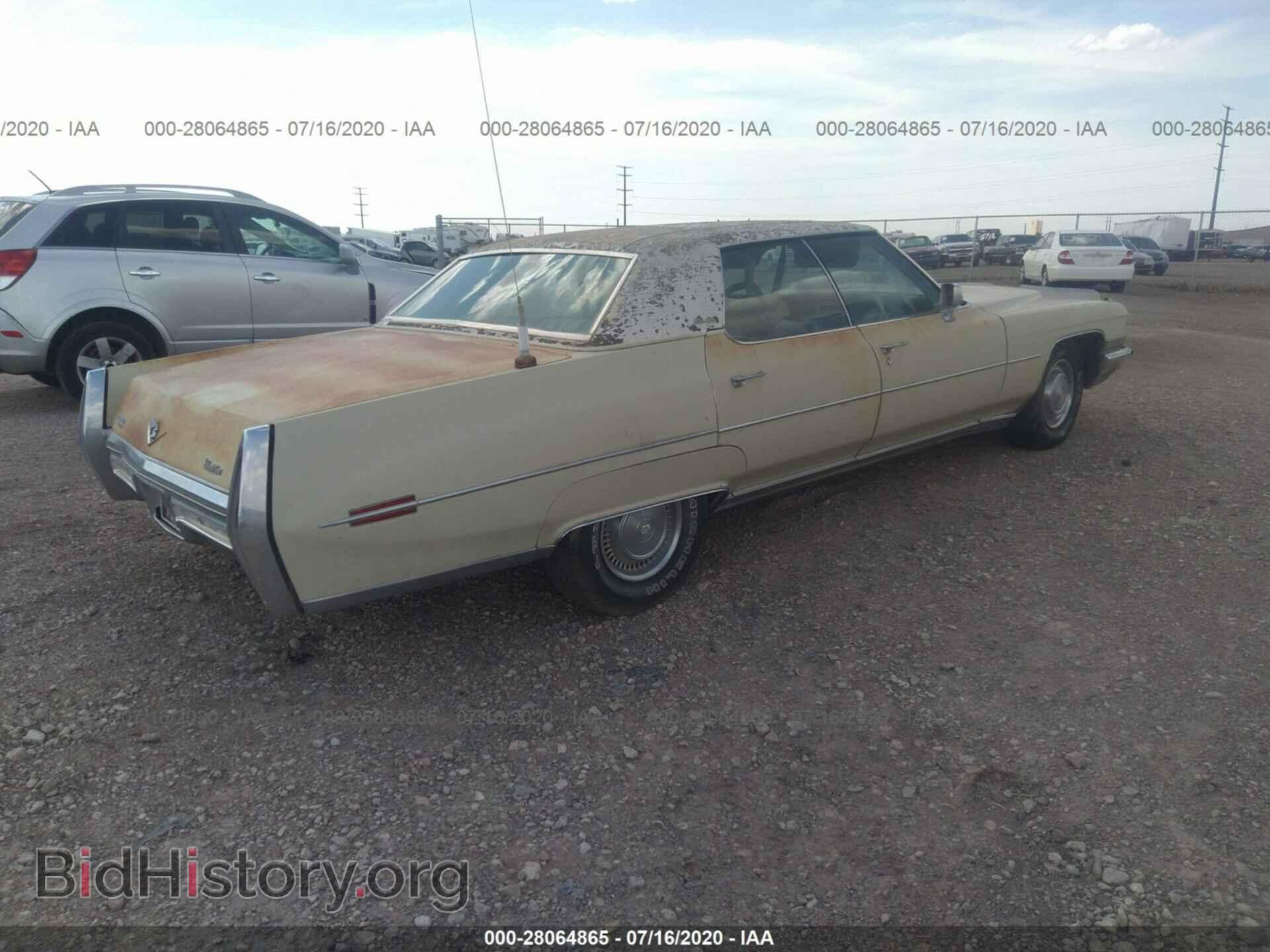 1972 CADILLAC DEVILLE - VIN: 6D49R2Q137007 - Photo 4