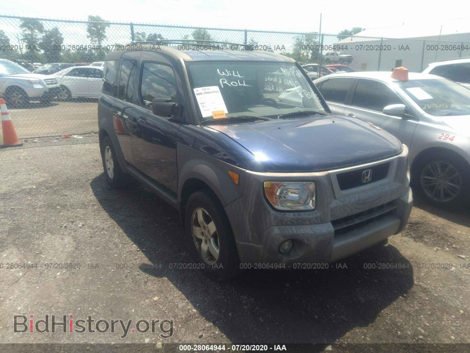 Photo 5J6YH28513L044206 - HONDA ELEMENT 2003
