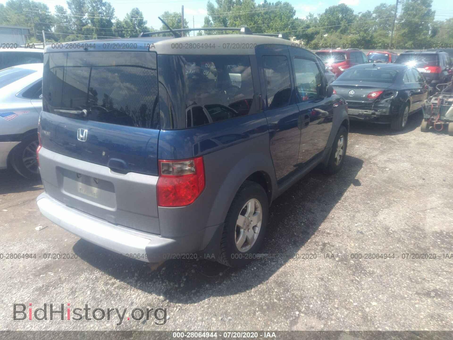 2003 HONDA ELEMENT - VIN: 5J6YH28513L044206 - Фото 4