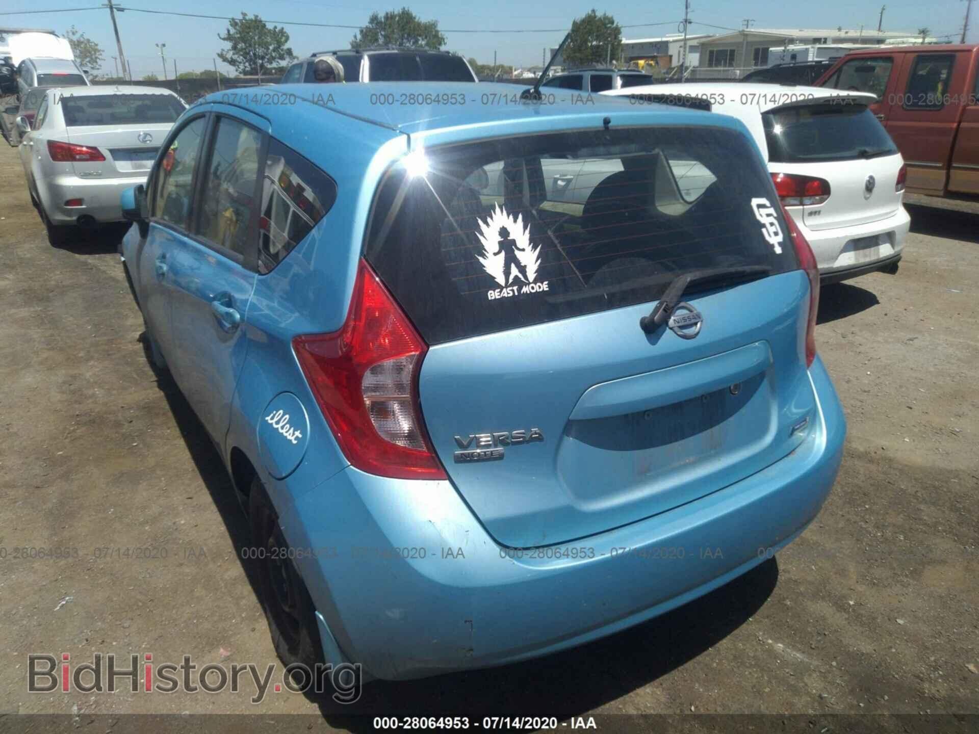 2014 NISSAN VERSA NOTE - VIN: 3N1CE2CP6EL429434 - Фото 3