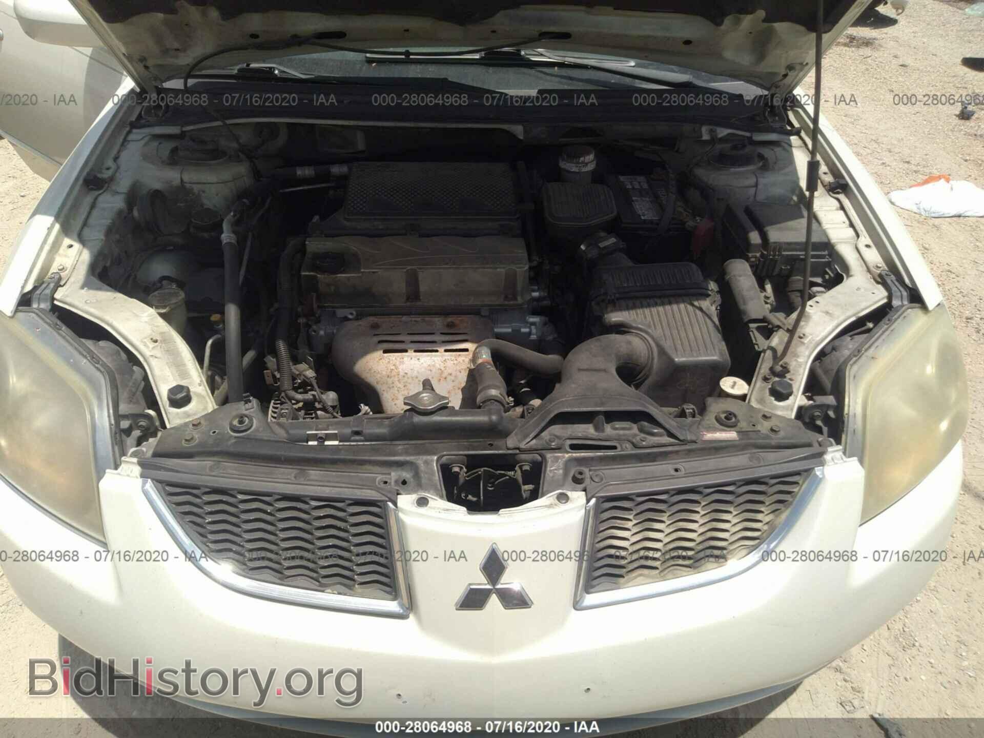 2004 MITSUBISHI GALANT - VIN: 4A3AB36F64E112500 - Фото 10