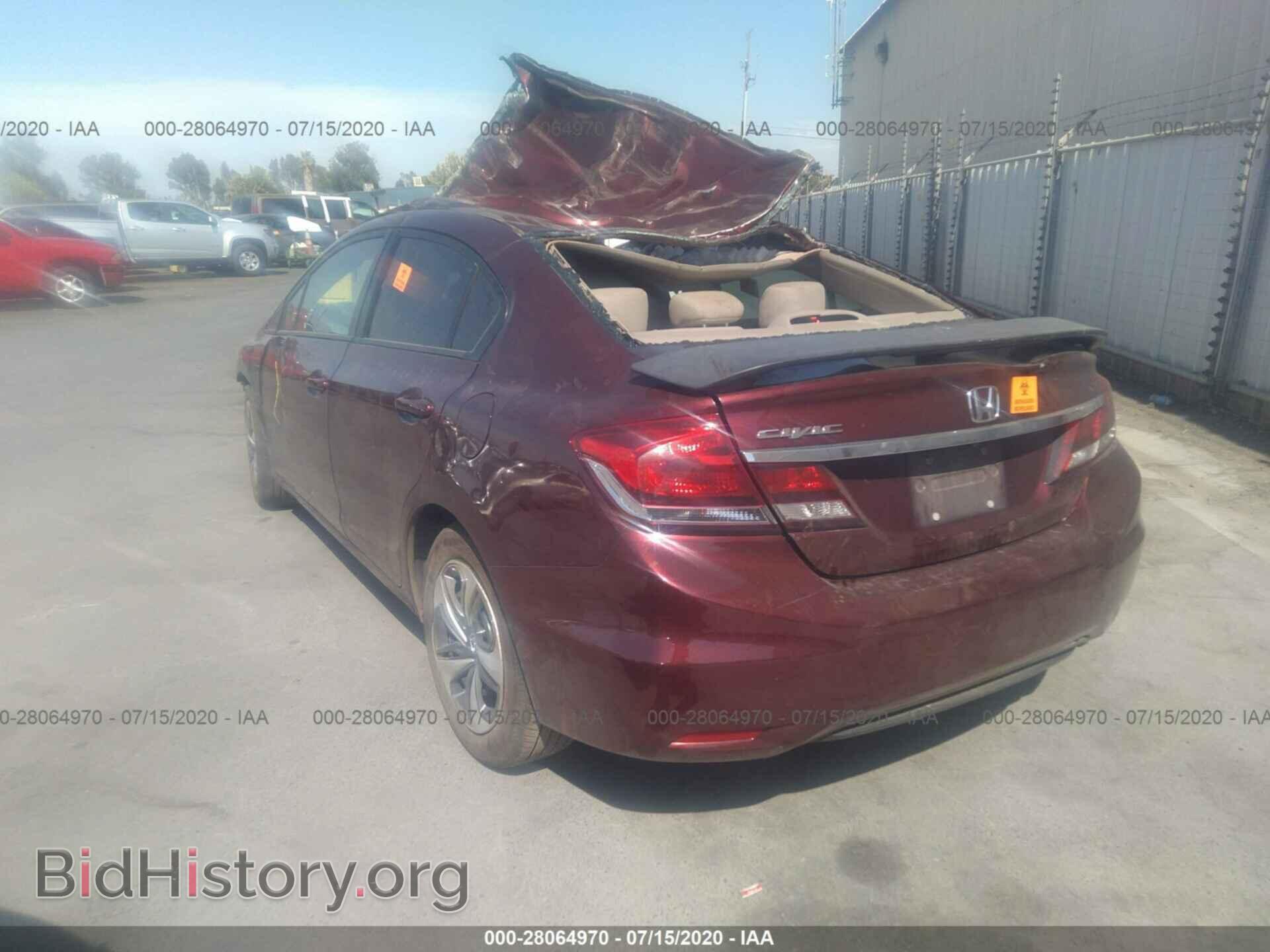 2013 HONDA CIVIC SDN - VIN: 19XFB2F59DE281473 - Фото 3