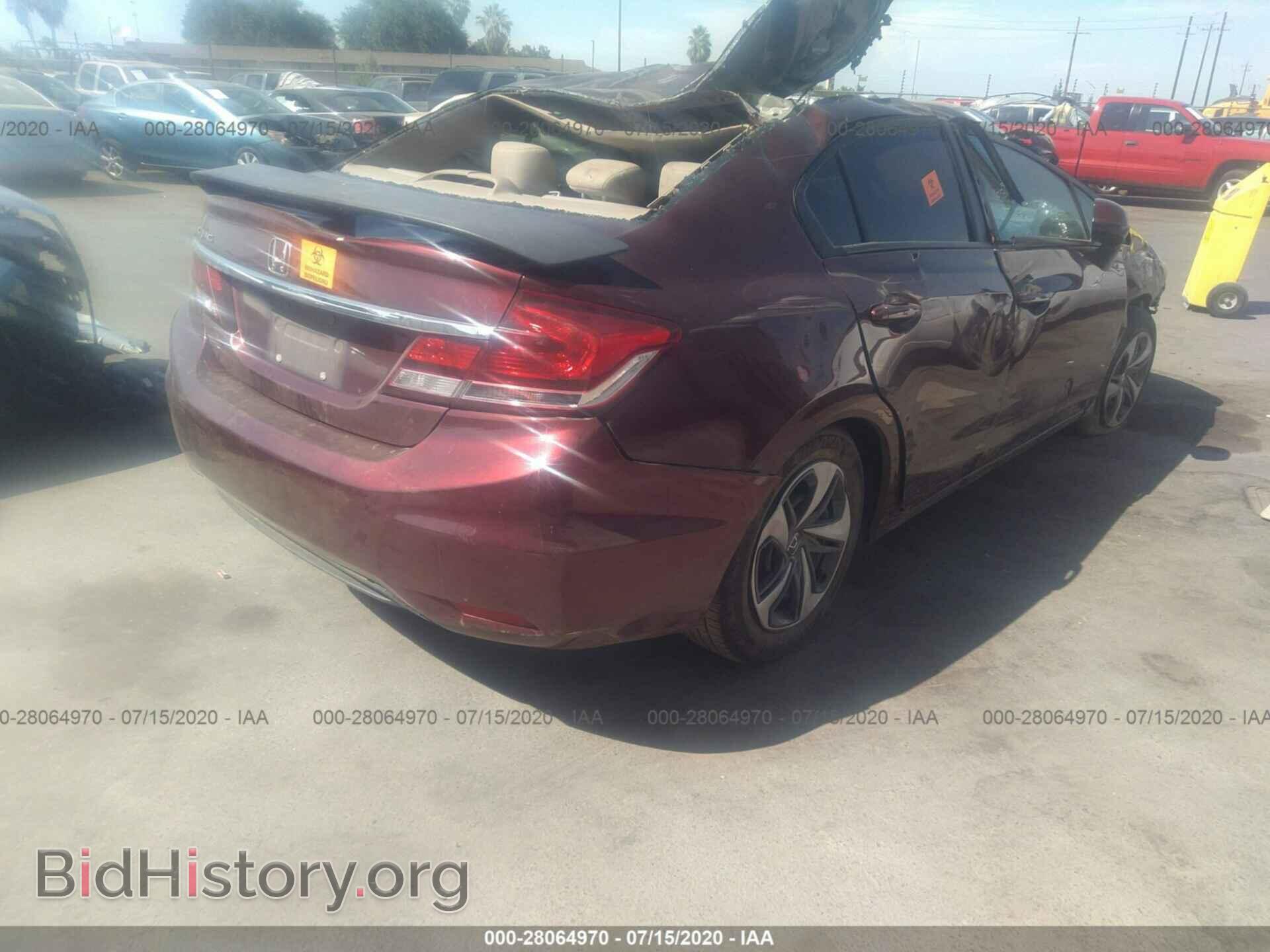 2013 HONDA CIVIC SDN - VIN: 19XFB2F59DE281473 - Фото 4
