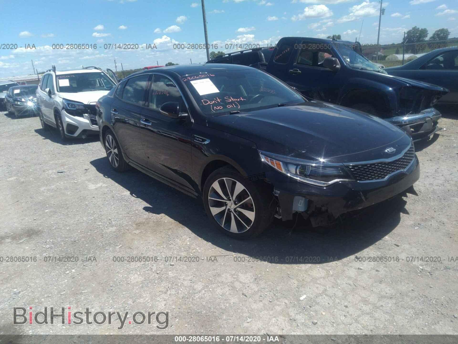 Фотография 5XXGW4L26GG095190 - KIA OPTIMA 2016
