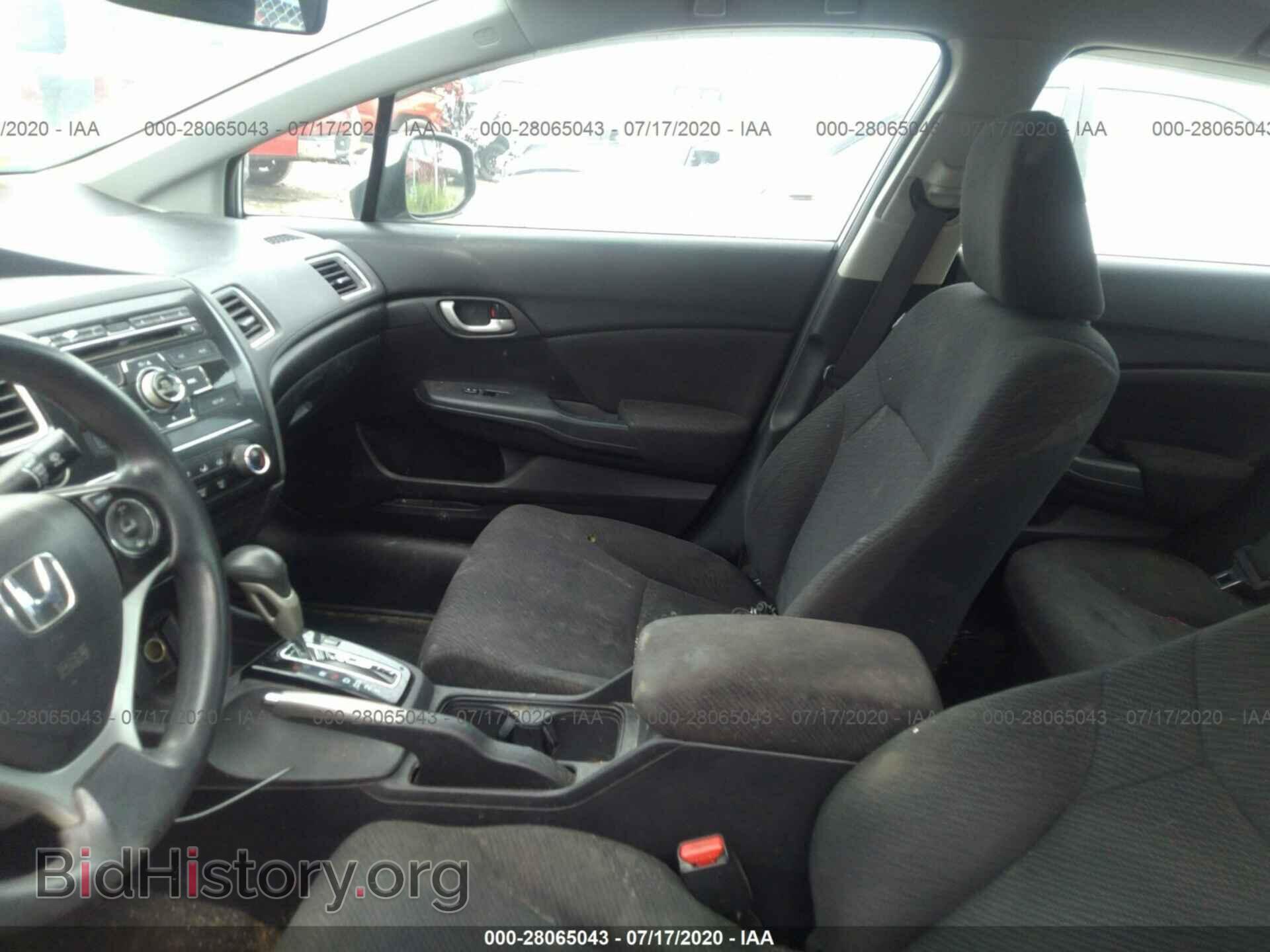 2013 HONDA CIVIC SDN - VIN: 19XFB2F50DE077497 - Фото 5