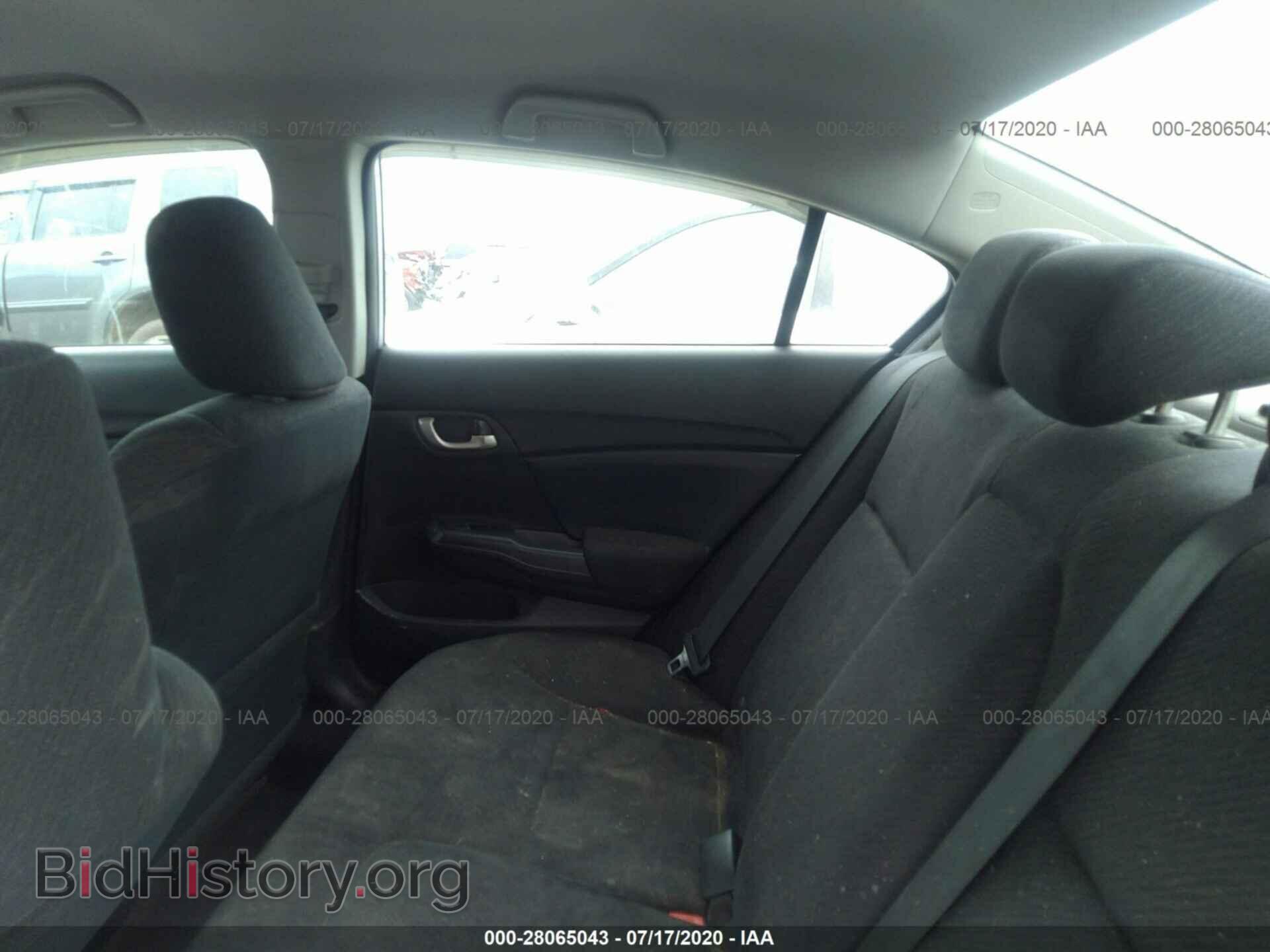 2013 HONDA CIVIC SDN - VIN: 19XFB2F50DE077497 - Фото 8