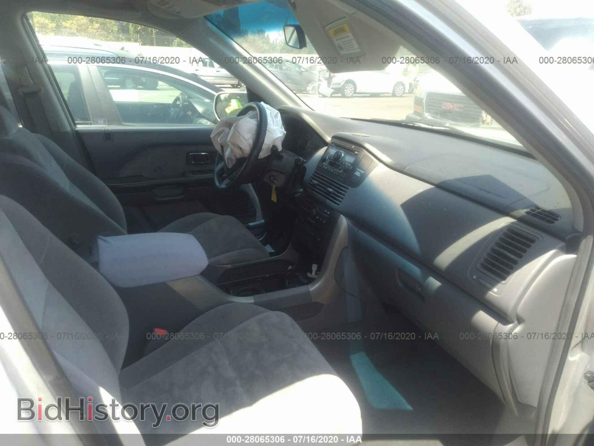 2005 HONDA PILOT - VIN: 2HKYF18495H561676 - Фото 5
