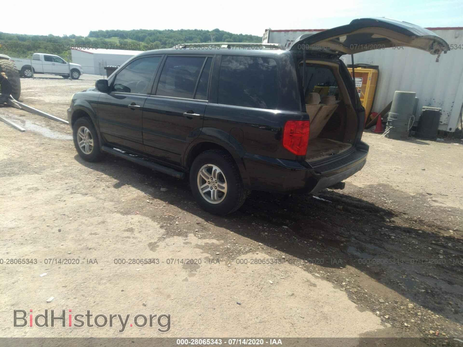 2005 Honda Pilot - VIN: 5FNYF18445B009338 - Фото 3