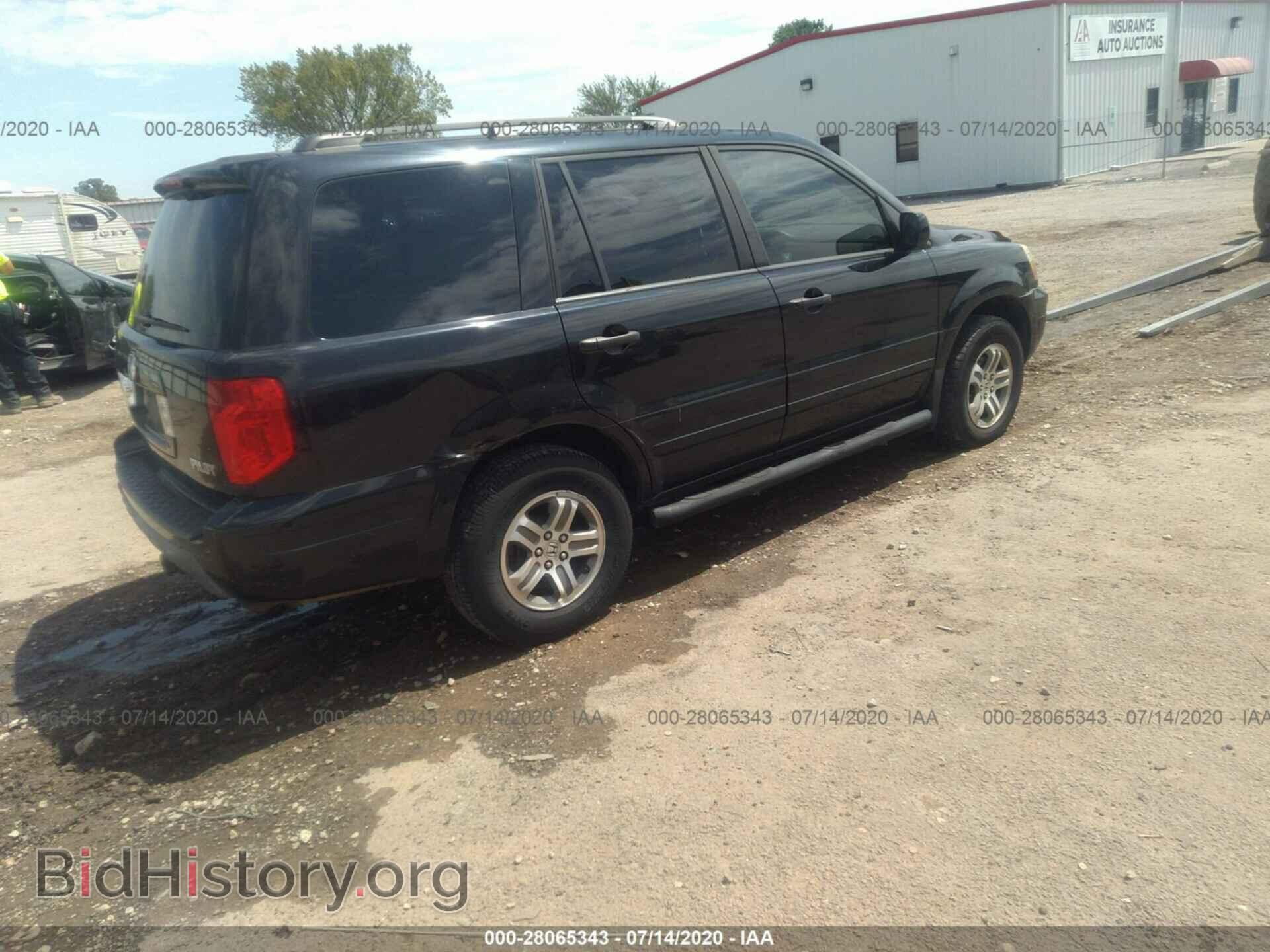 2005 Honda Pilot - VIN: 5FNYF18445B009338 - Фото 4