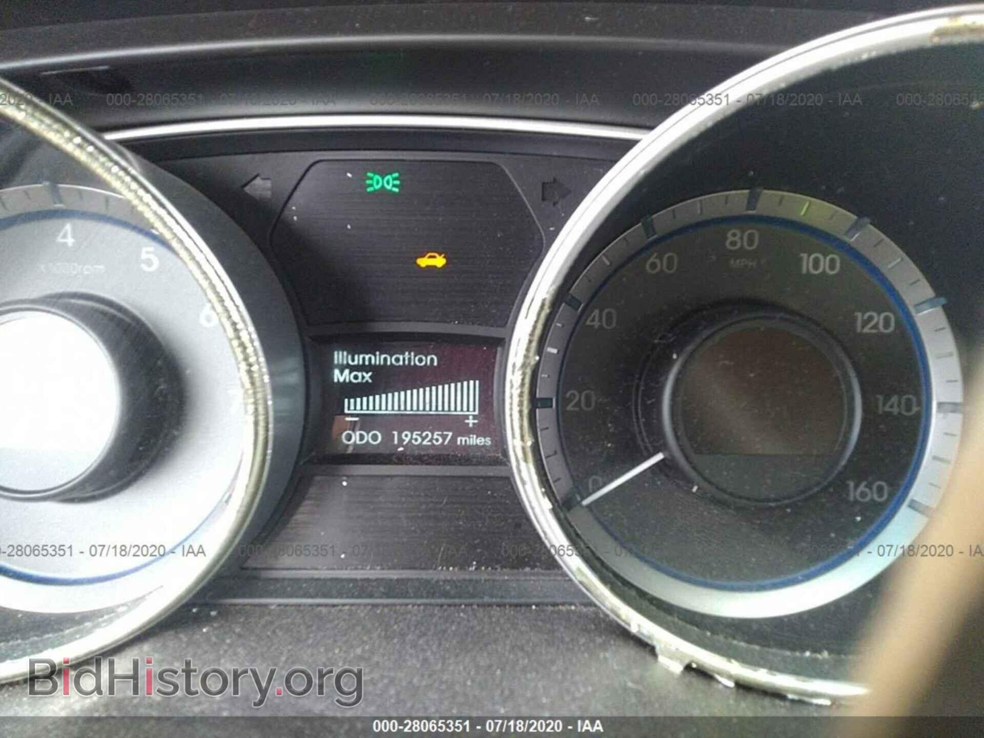 2012 HYUNDAI SONATA - VIN: 5NPEB4AC8CH377165 - Фото 7