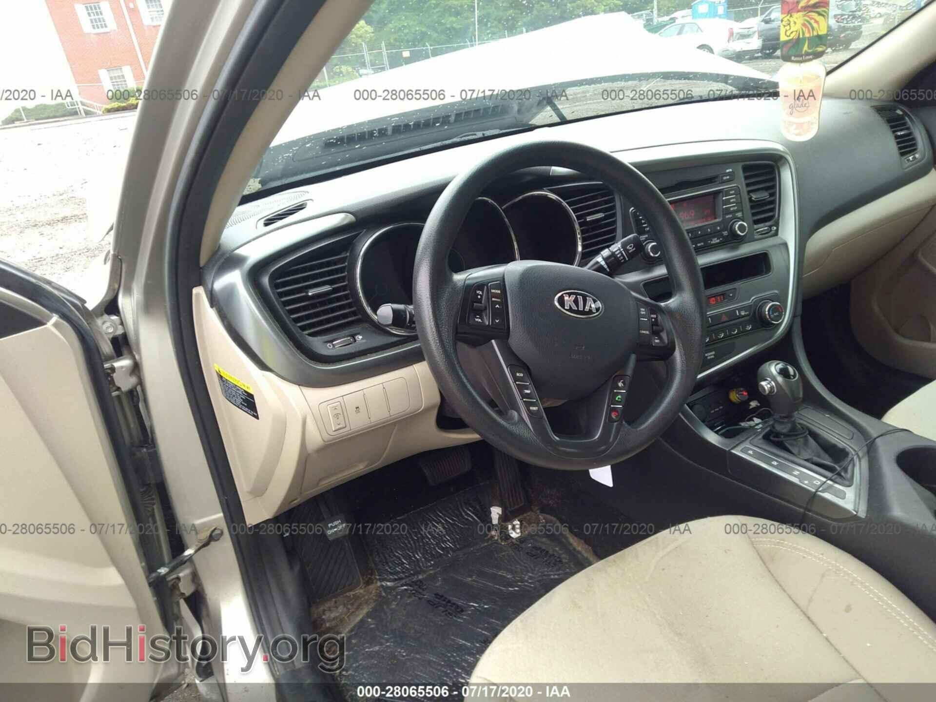 2013 KIA OPTIMA - VIN: KNAGM4A79D5347600 - Фото 5