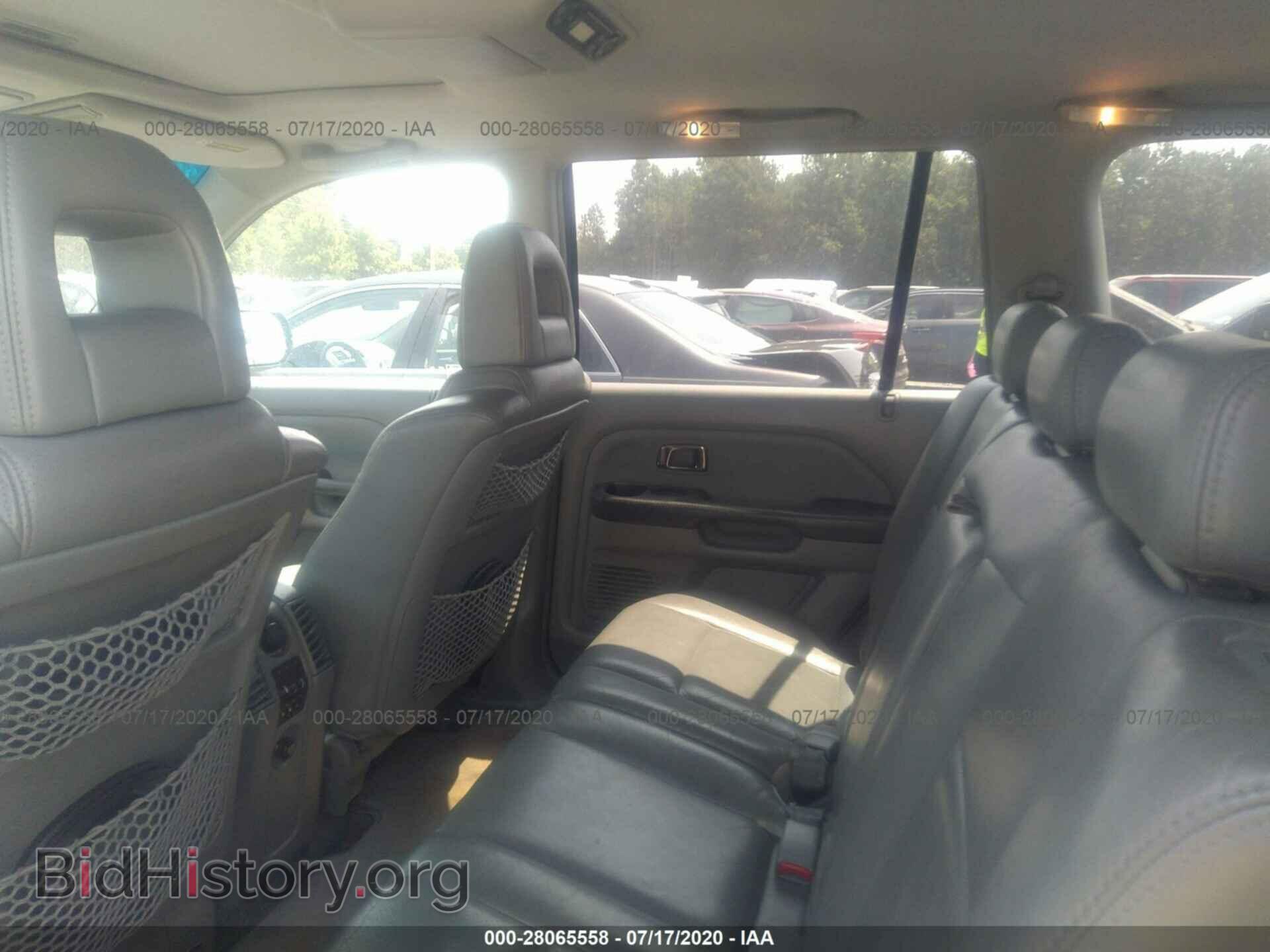 2005 HONDA PILOT - VIN: 5FNYF18655B048408 - Photo 8