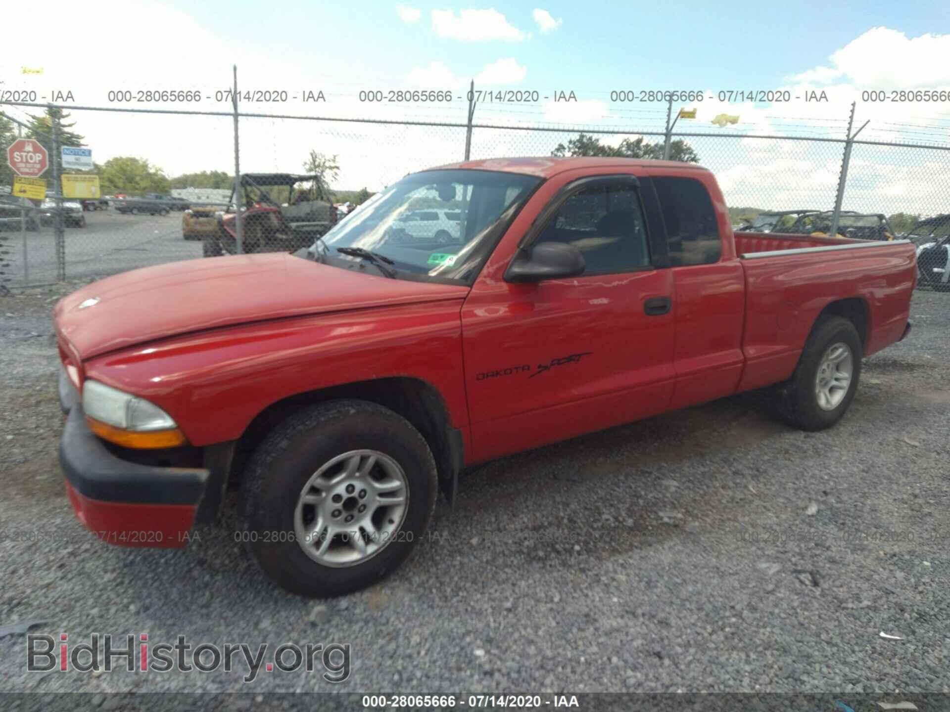 2001 DODGE DAKOTA - VIN: 1B7GL22X71S187917 - Фото 2