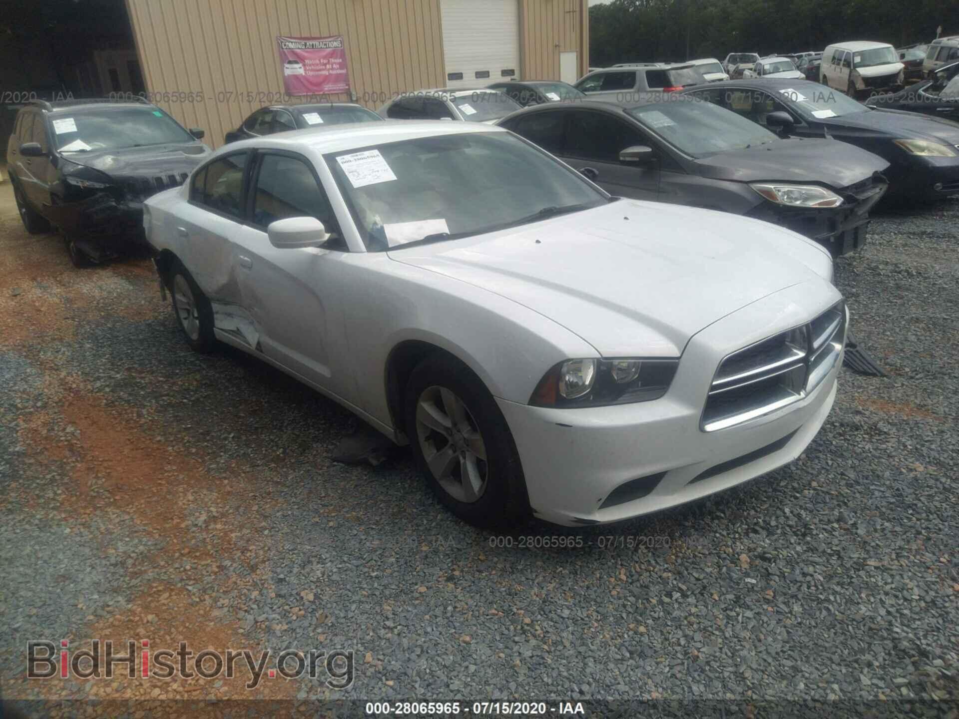 Photo 2C3CDXBG9CH111297 - DODGE CHARGER 2012