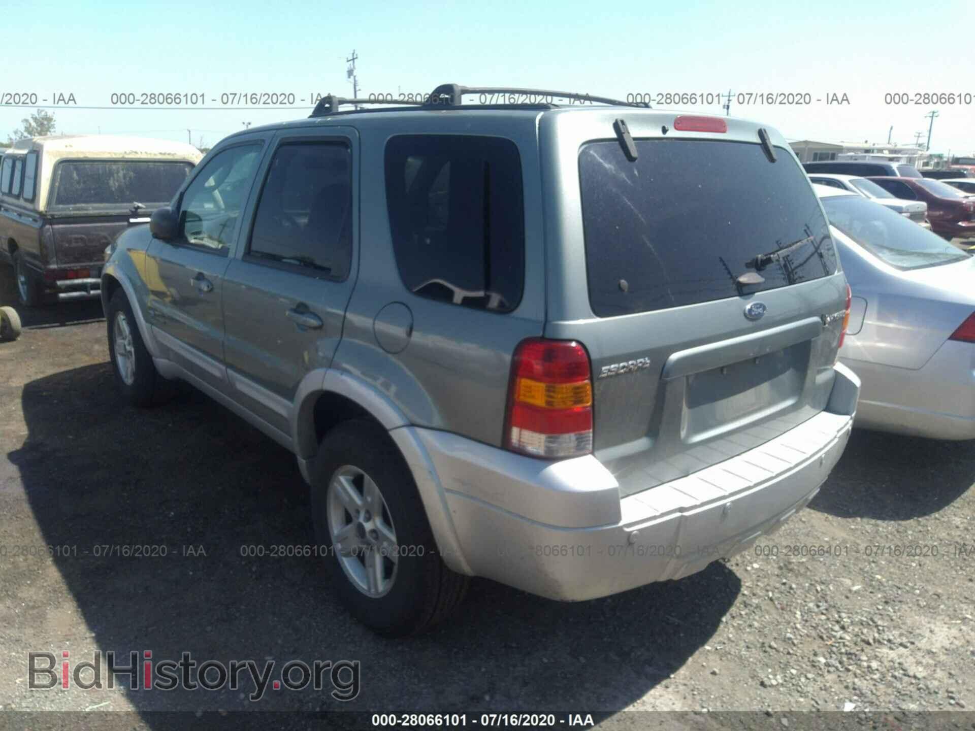 2006 FORD ESCAPE - VIN: 1FMCU96H46KC27882 - Фото 3