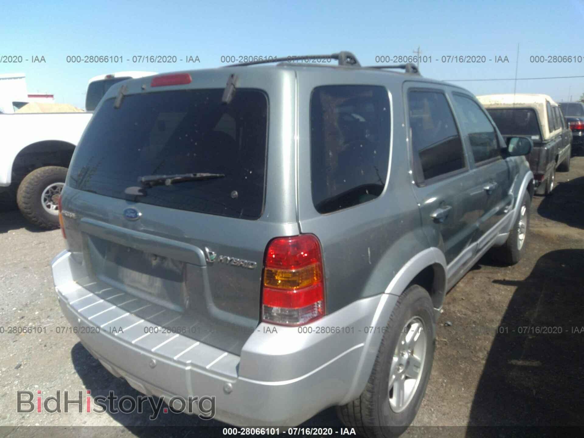 2006 FORD ESCAPE - VIN: 1FMCU96H46KC27882 - Фото 4