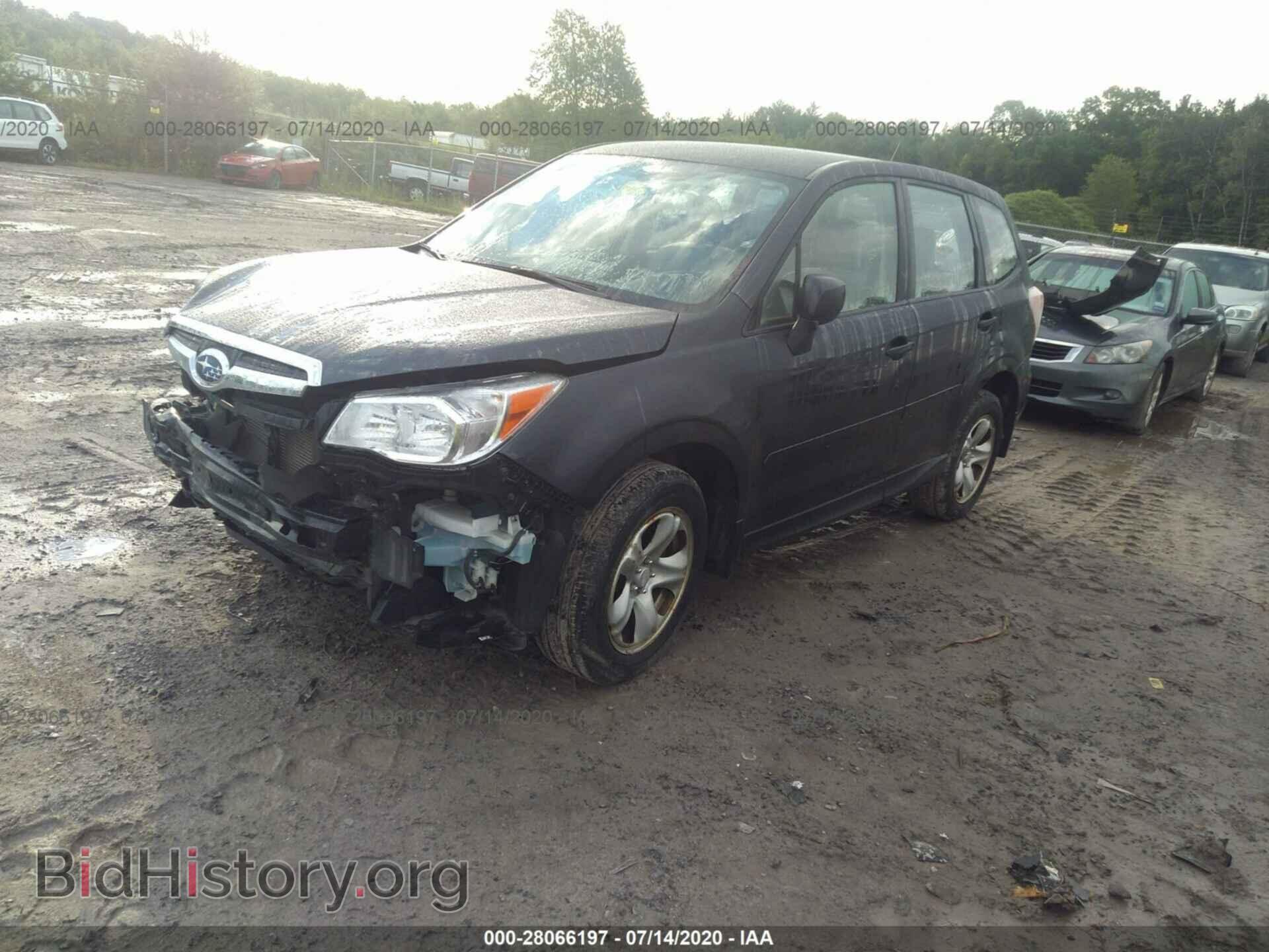 2014 SUBARU FORESTER - VIN: JF2SJAAC0EH450908 - Фото 2