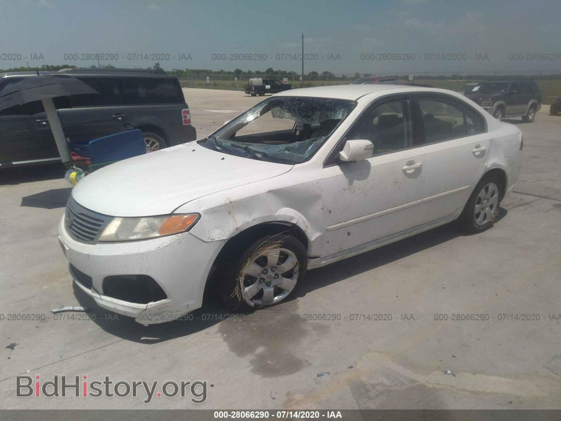 2009 KIA OPTIMA - VIN: KNAGE228195338972 - Фото 2