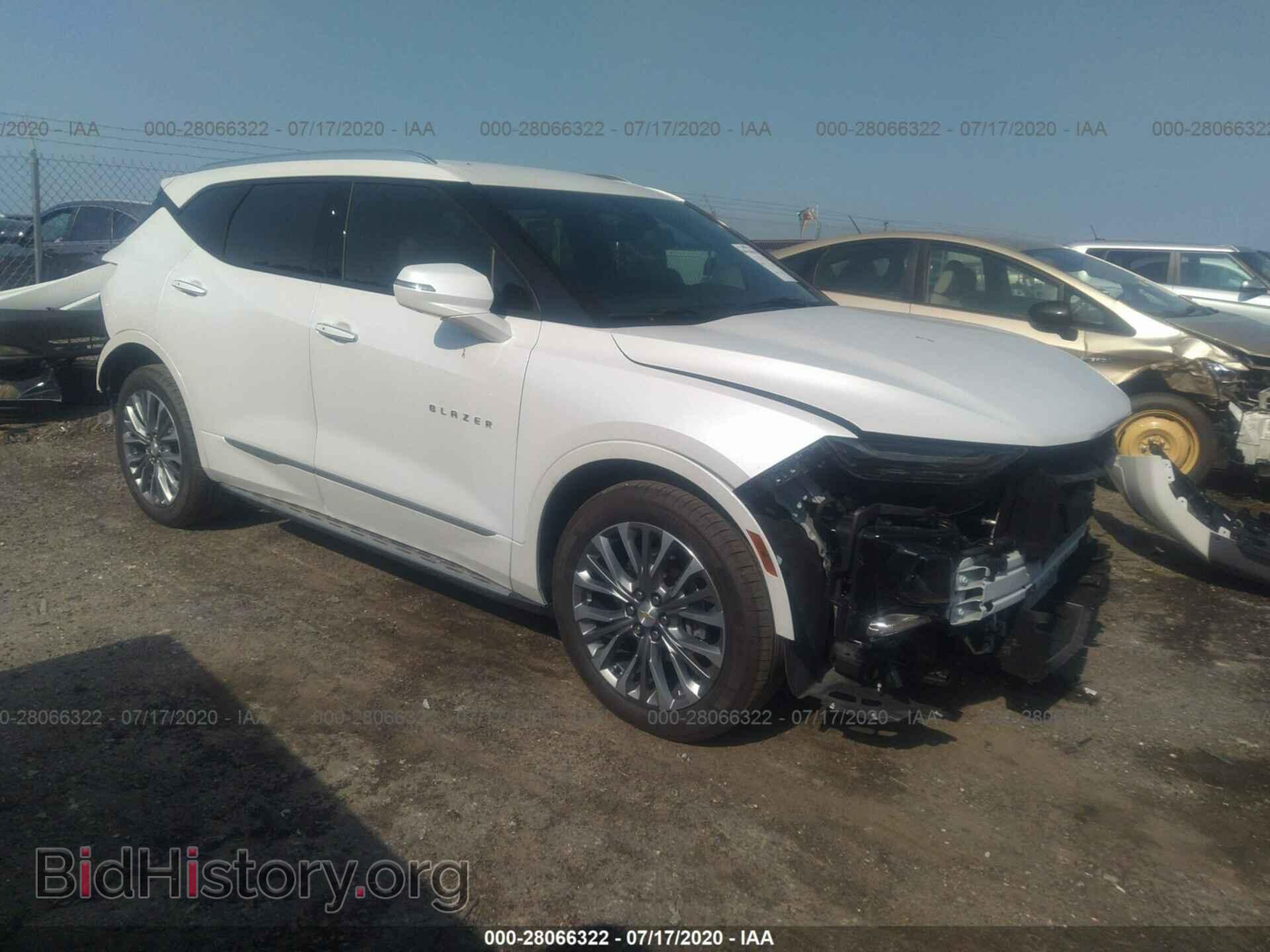 Фотография 3GNKBLRS1LS586799 - CHEVROLET BLAZER 2020