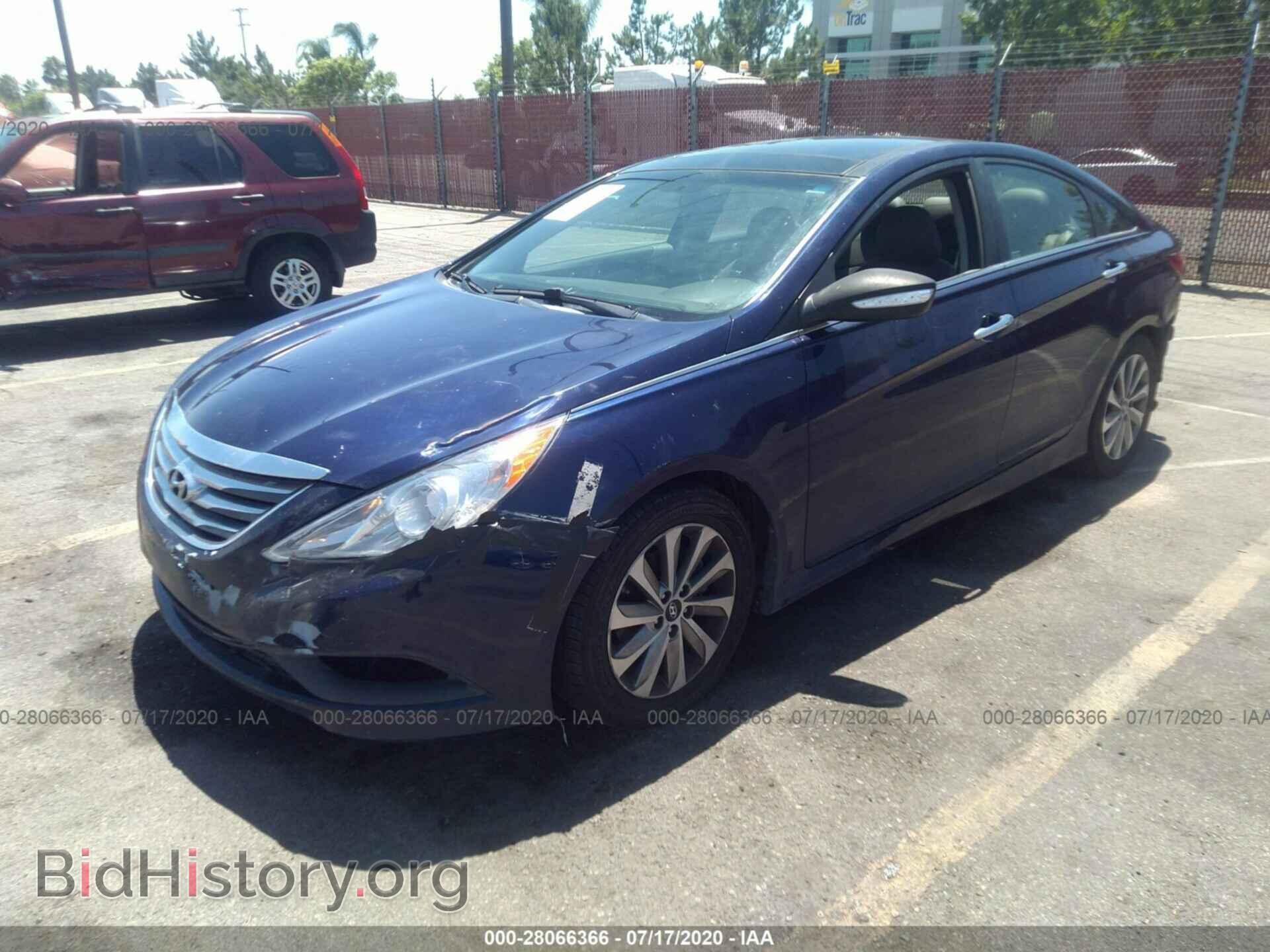 2014 HYUNDAI SONATA - VIN: 5NPEC4AC6EH831333 - Photo 2