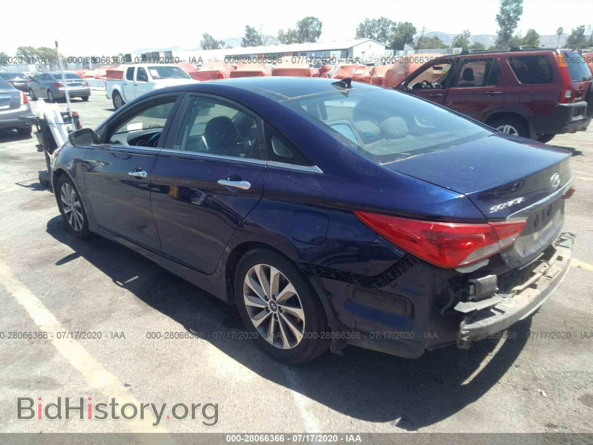 2014 HYUNDAI SONATA - VIN: 5NPEC4AC6EH831333 - Photo 3