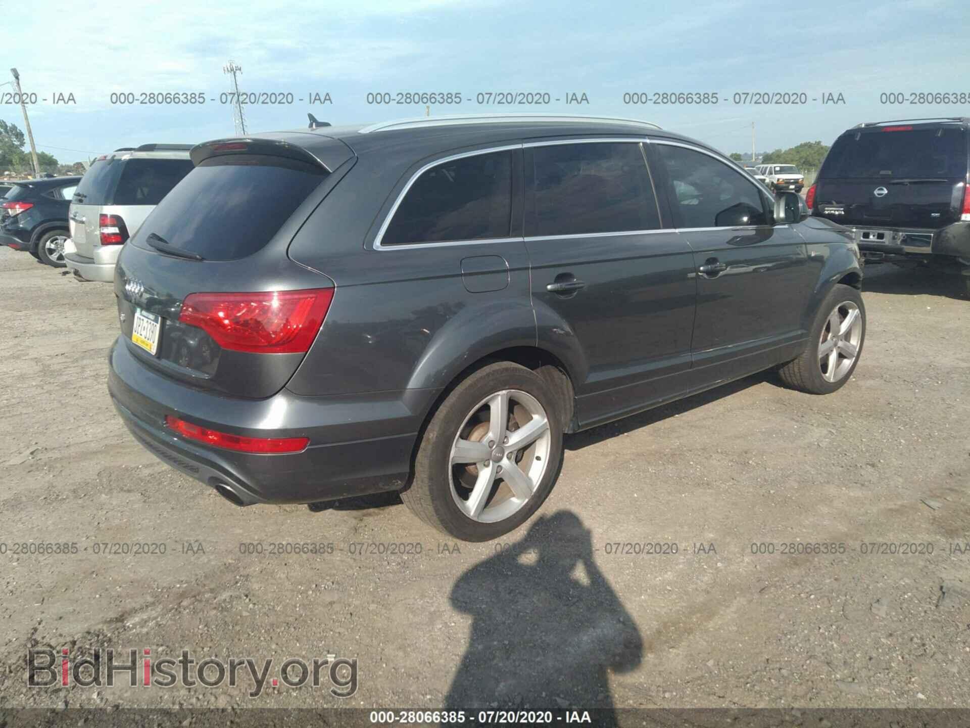 2012 AUDI Q7 - VIN: WA1DGAFE3CD008428 - Фото 4