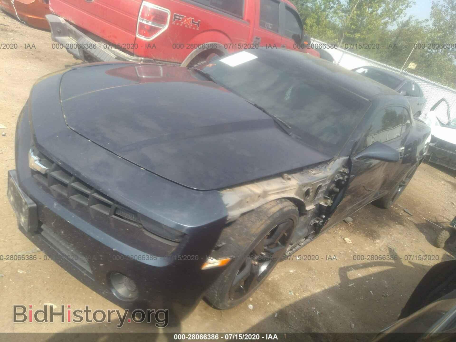 2013 CHEVROLET CAMARO - VIN: 2G1FA1E34D9150651 - Фото 2