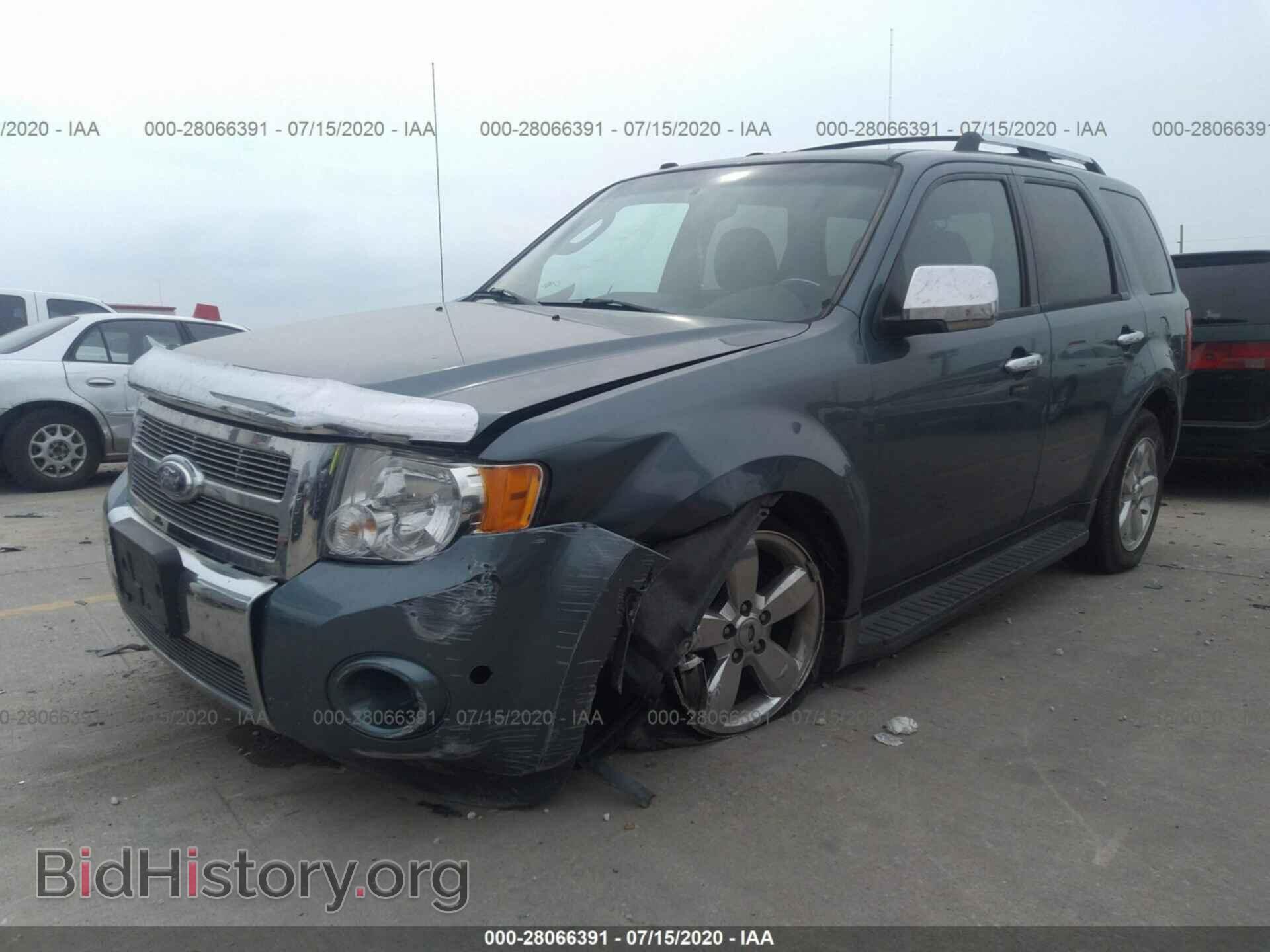 2011 FORD ESCAPE - VIN: 1FMCU9EG5BKB70708 - Photo 2