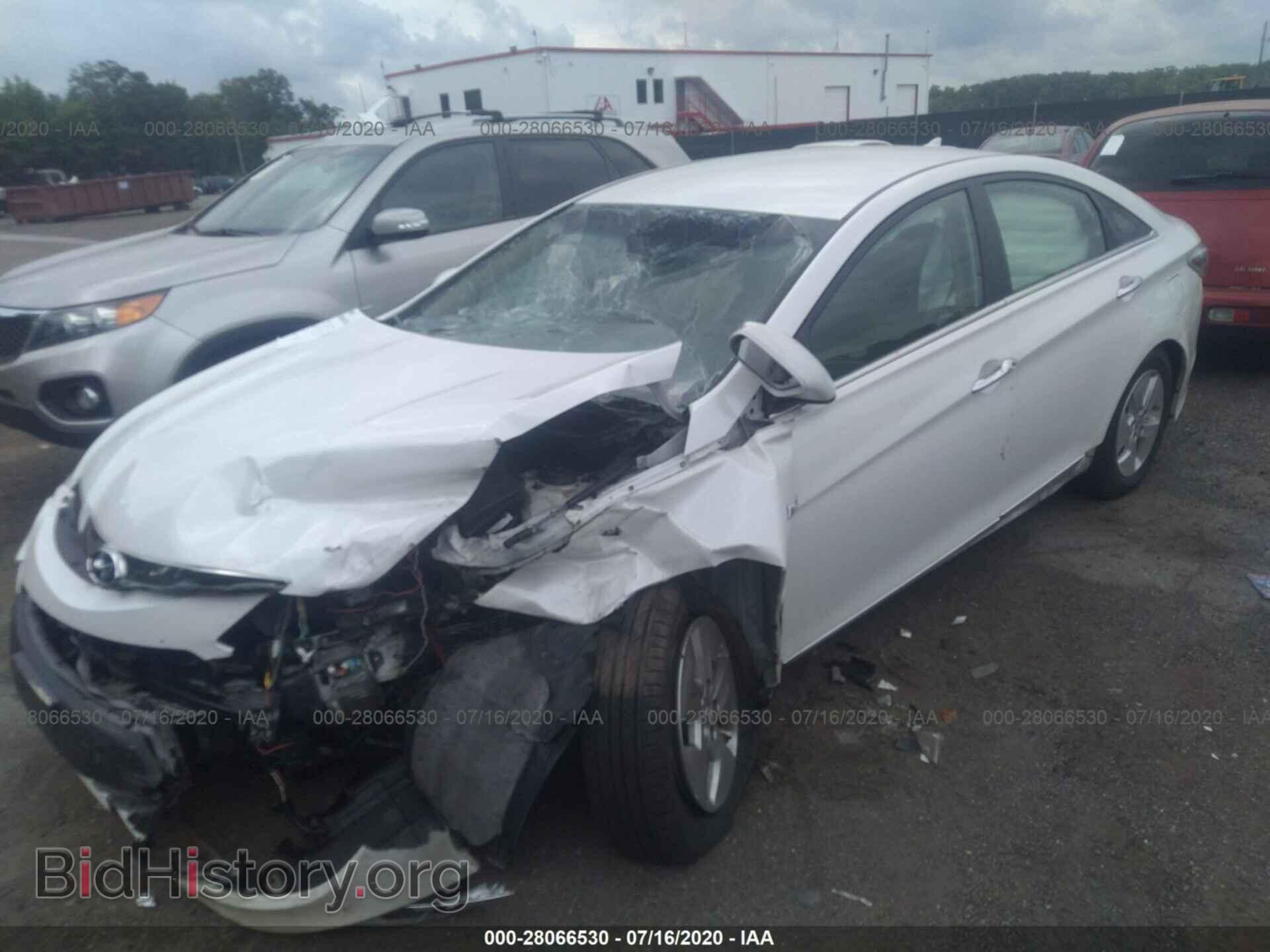 2012 HYUNDAI SONATA - VIN: KMHEC4A45CA044334 - Photo 2