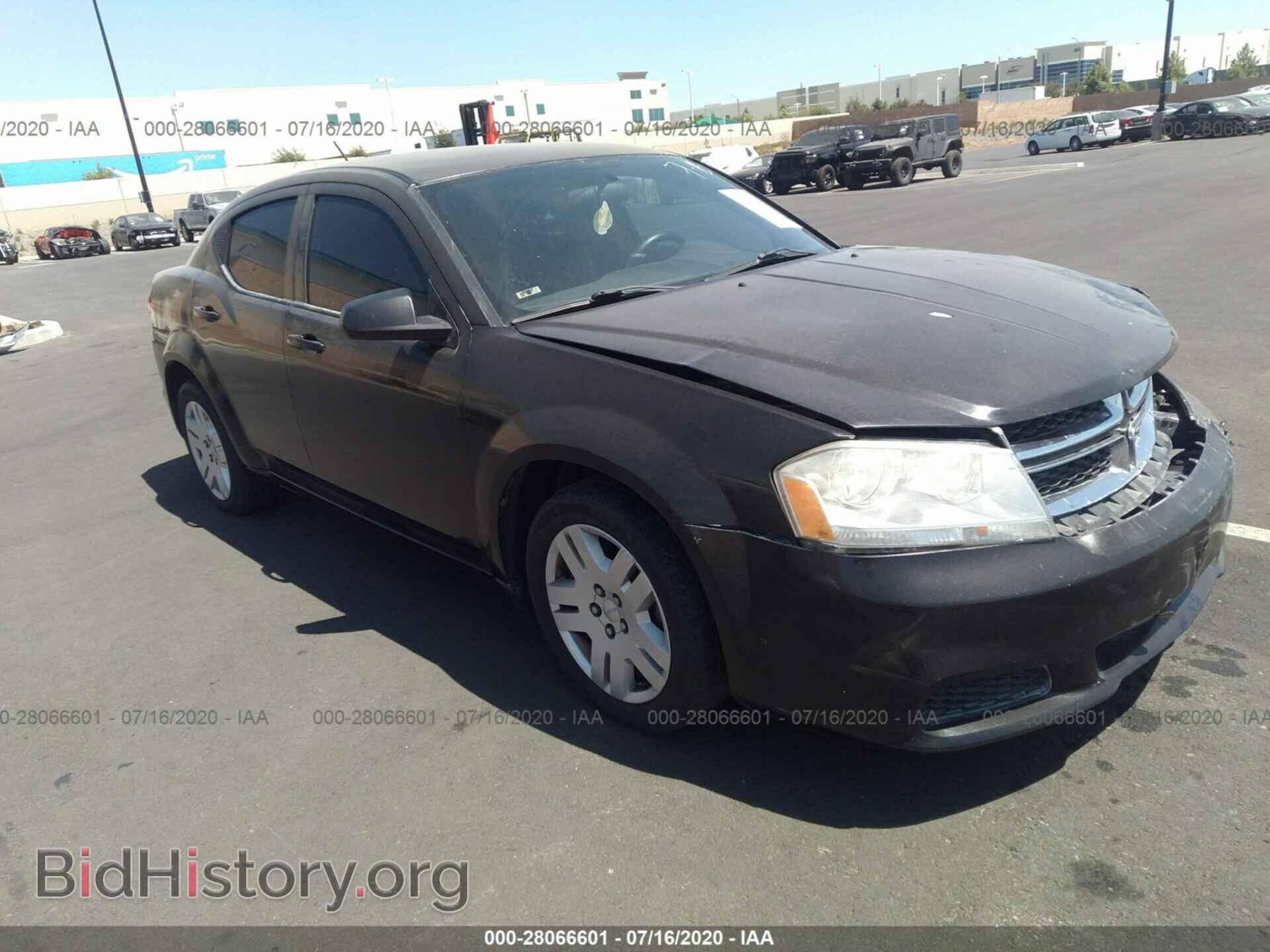 Photo 1C3CDZAB4DN684098 - DODGE AVENGER 2013