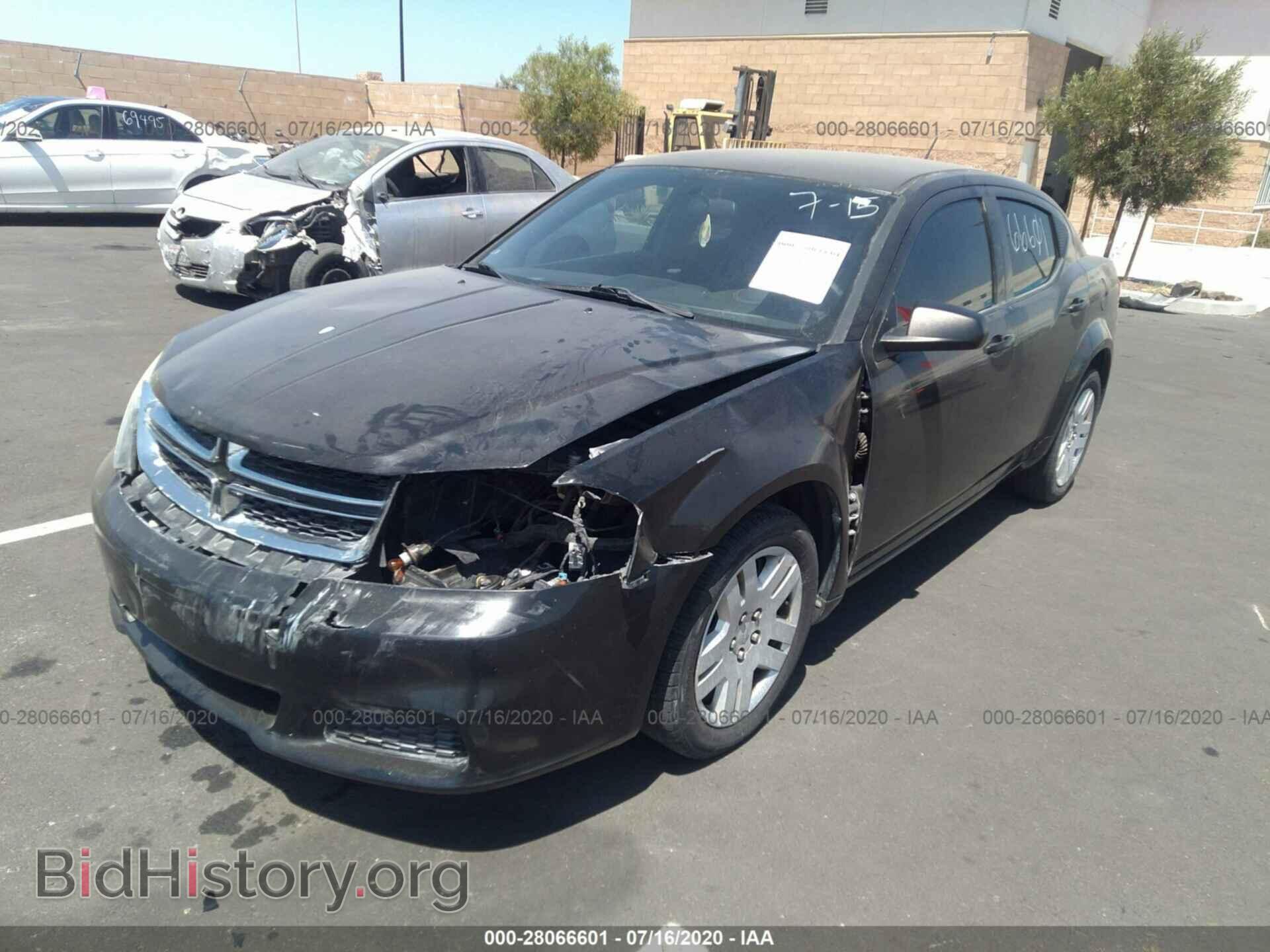 2013 DODGE AVENGER - VIN: 1C3CDZAB4DN684098 - Photo 2