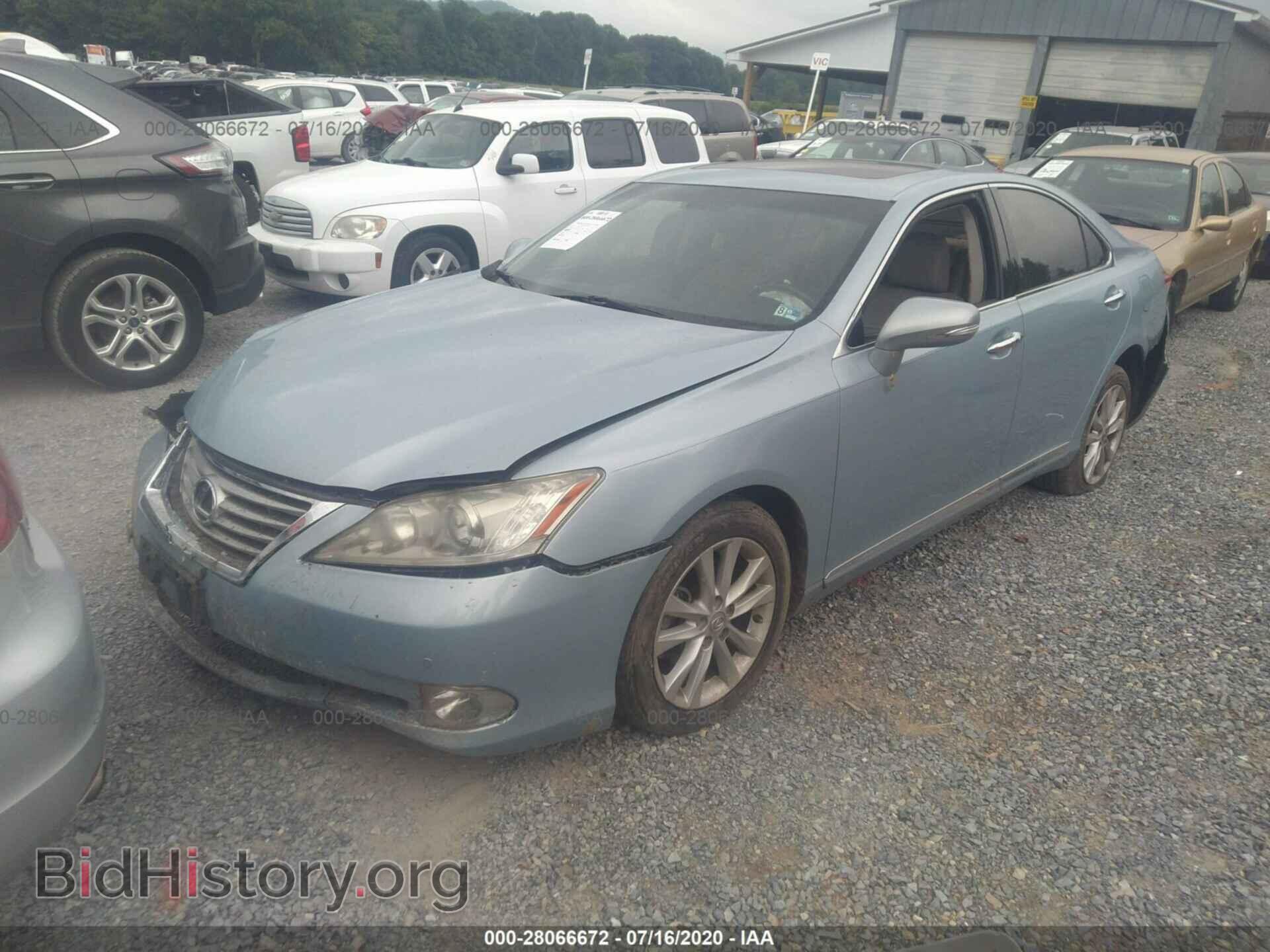 2010 LEXUS ES 350 - VIN: JTHBK1EG9A2345871 - Фото 2