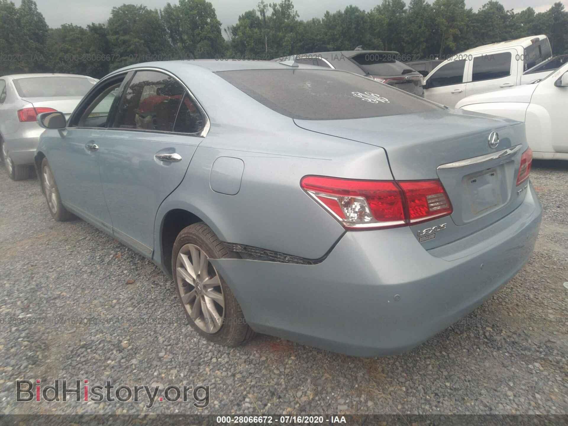 2010 LEXUS ES 350 - VIN: JTHBK1EG9A2345871 - Фото 3