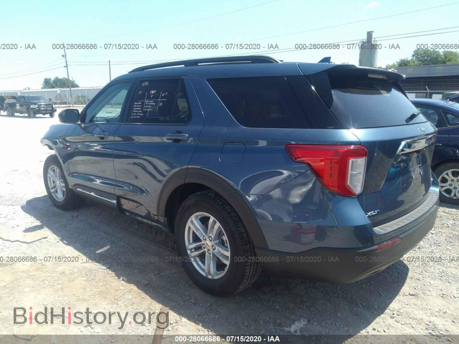 2020 FORD EXPLORER - VIN: 1FMSK7DH9LGB38977 - Фото 3