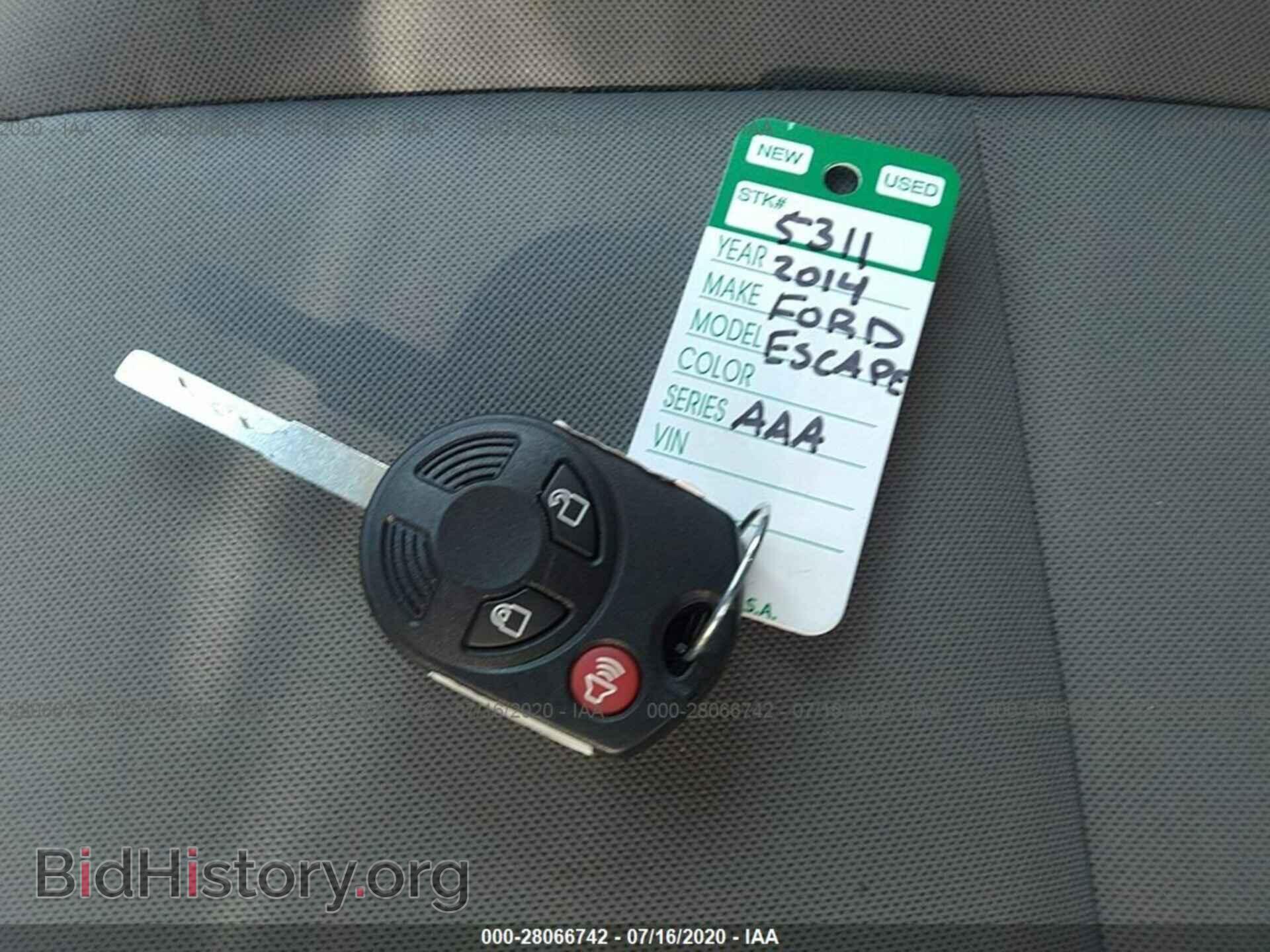 2014 FORD ESCAPE - VIN: 1FMCU9G98EUC76285 - Фото 11