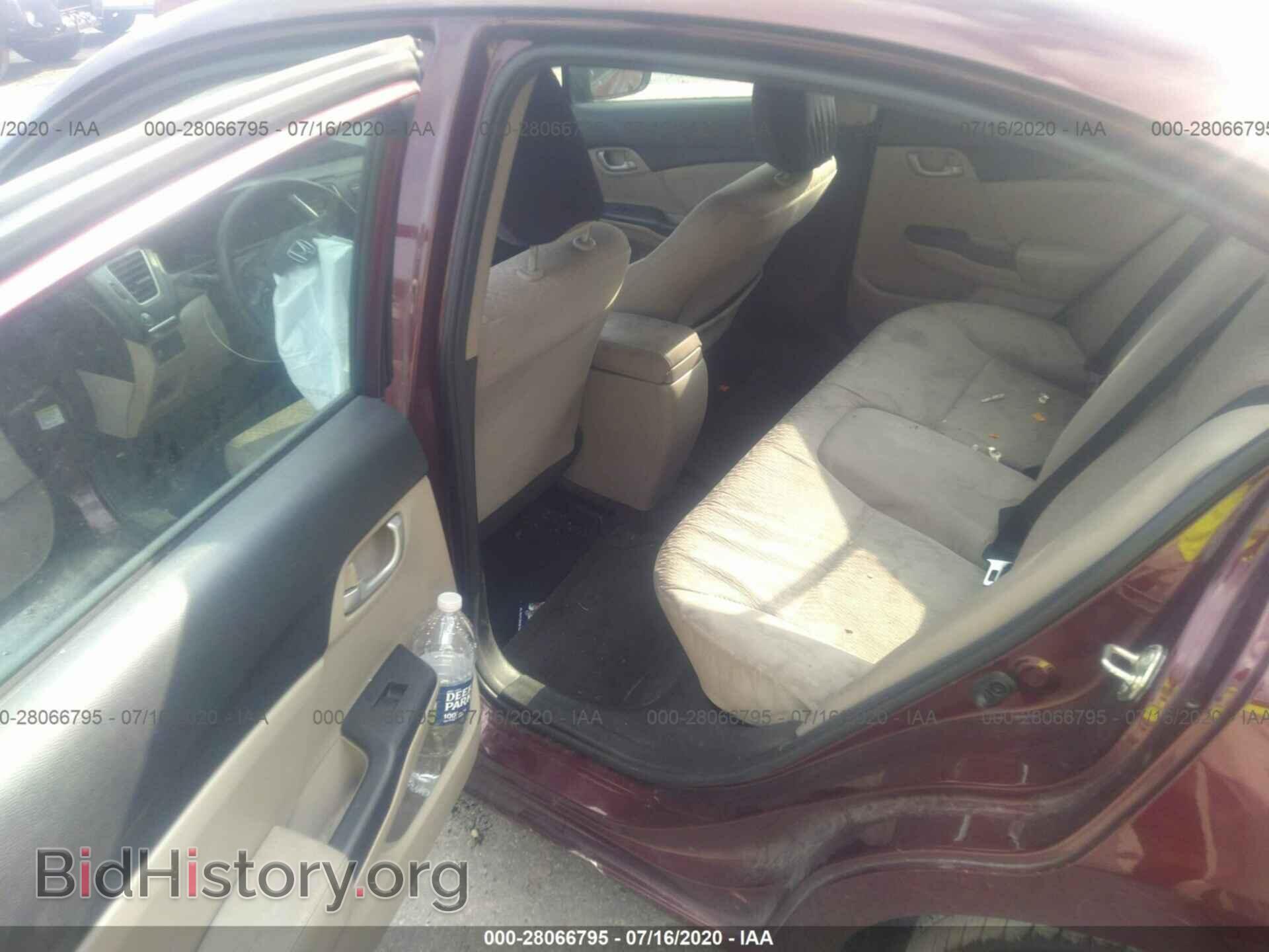 2014 HONDA CIVIC - VIN: 19XFB2F53EE236501 - Фото 8