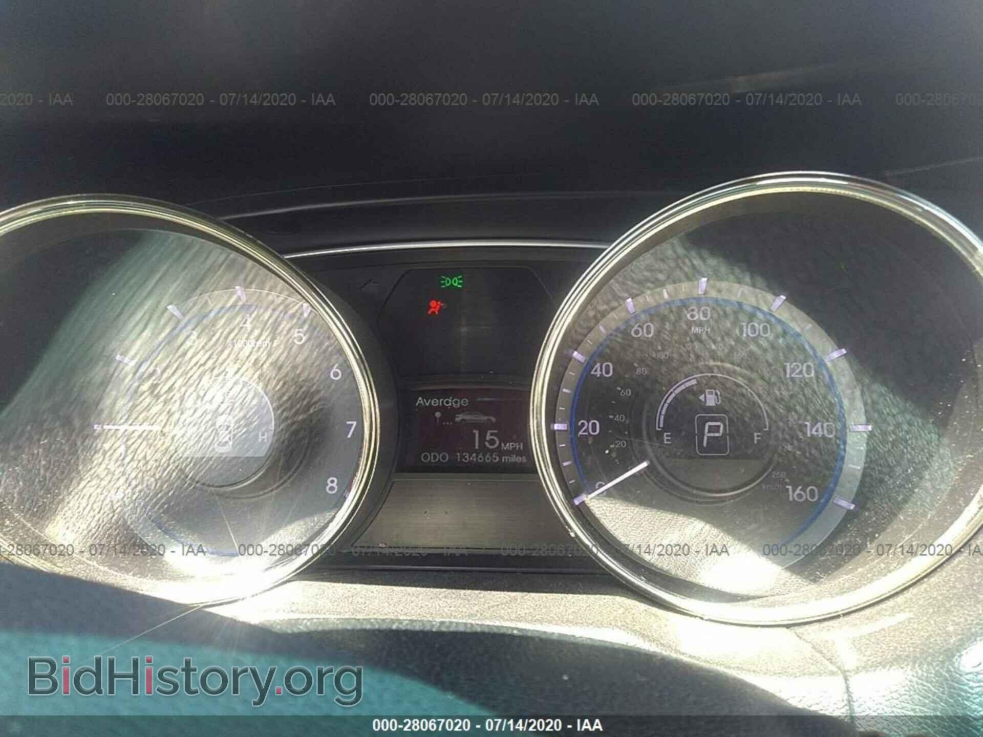 2012 HYUNDAI SONATA - VIN: 5NPEB4AC7CH429241 - Фото 7