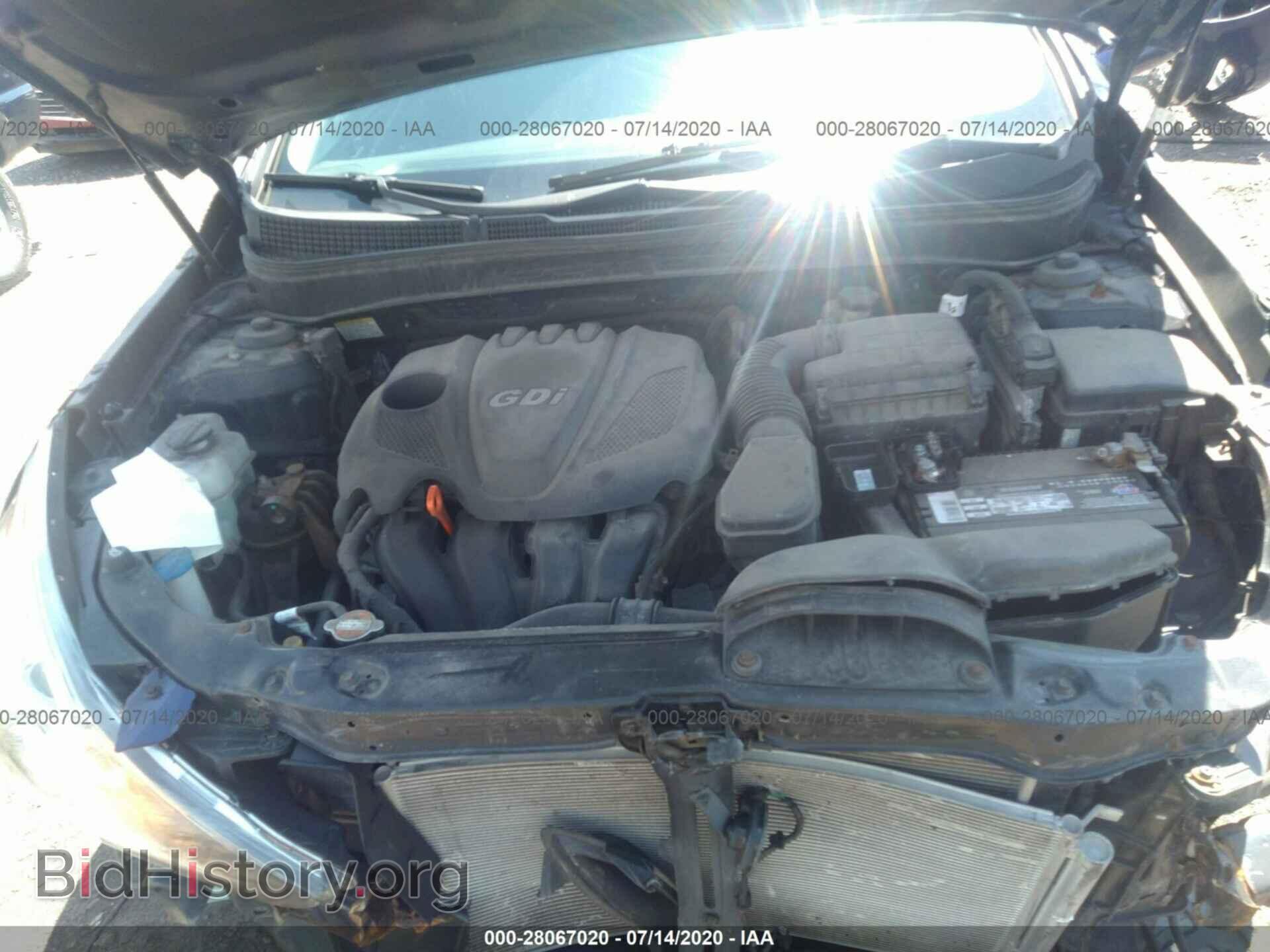 2012 HYUNDAI SONATA - VIN: 5NPEB4AC7CH429241 - Фото 10